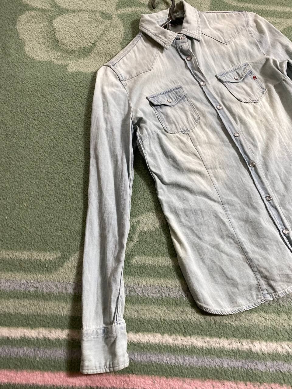 Japanese Brand Vintage denim western jeans shirt rare punk Y2K Size US S / EU 44-46 / 1 - 13 Thumbnail