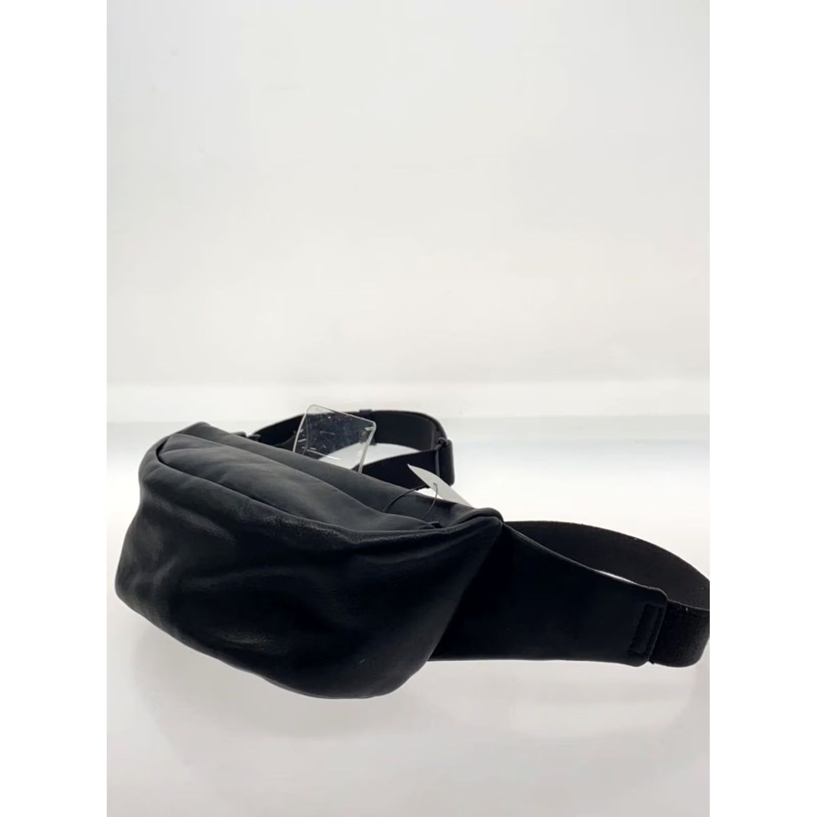 Vintage PATRICK STEPHAN Waist Bag Leather Black Size ONE SIZE - 2 Thumbnail