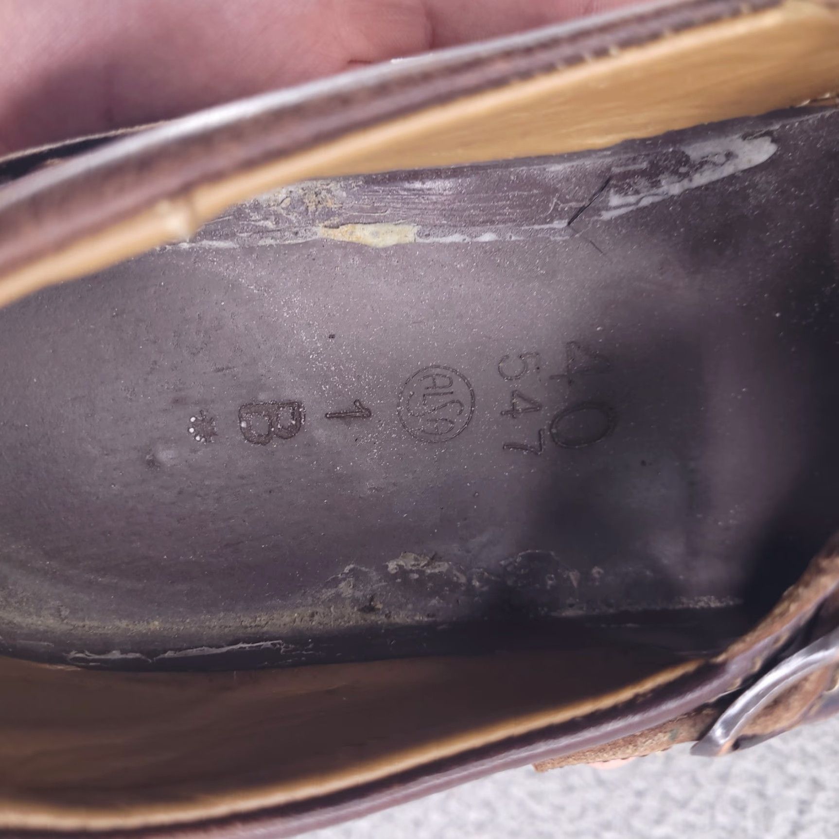 Birkenstock Birkenstock Sandal Womens 9 Brown Fisherman Closed Toe Straps Leather 40 Mens Womens Boy Girl Size US 9 / IT 39 - 7 Thumbnail
