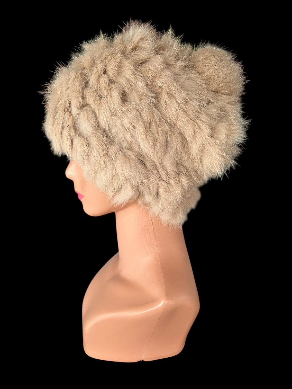 Kapital Mohawak Fur Hairy Fake Hair Japanese Style Beanie Hats Size ONE SIZE - 5 Thumbnail