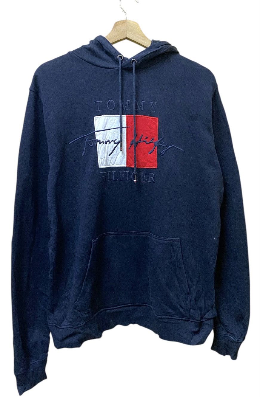 Tommy Hilfiger Tommy Hilfiger Hodie Blue Black Colour Size US L / EU 52-54 / 3 - 1 Thumbnail
