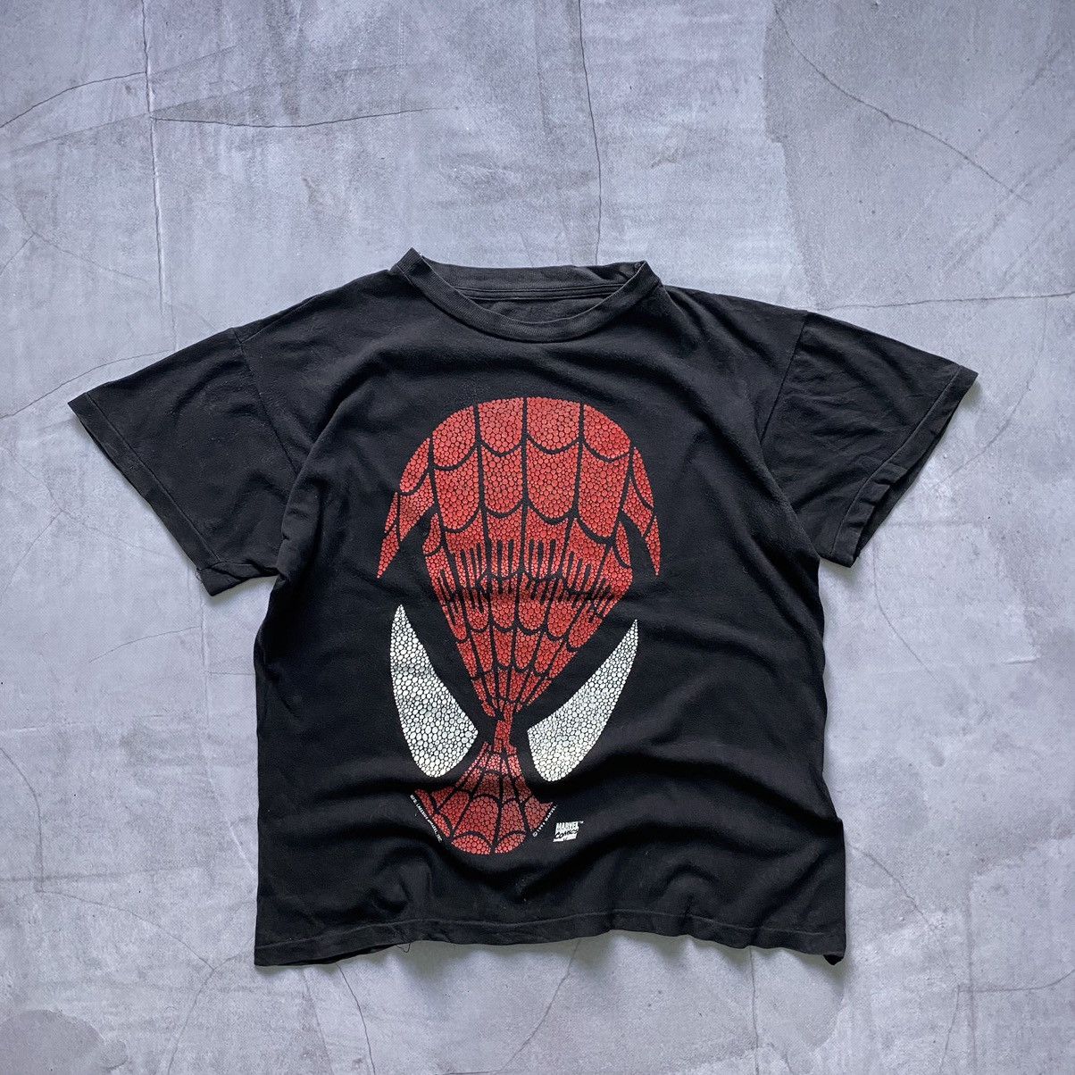 Marvel Comics RARE 1994 Spider-Man Face Mask Big Logo T-Shirt Marvel Size US S / EU 44-46 / 1 - 1 Thumbnail
