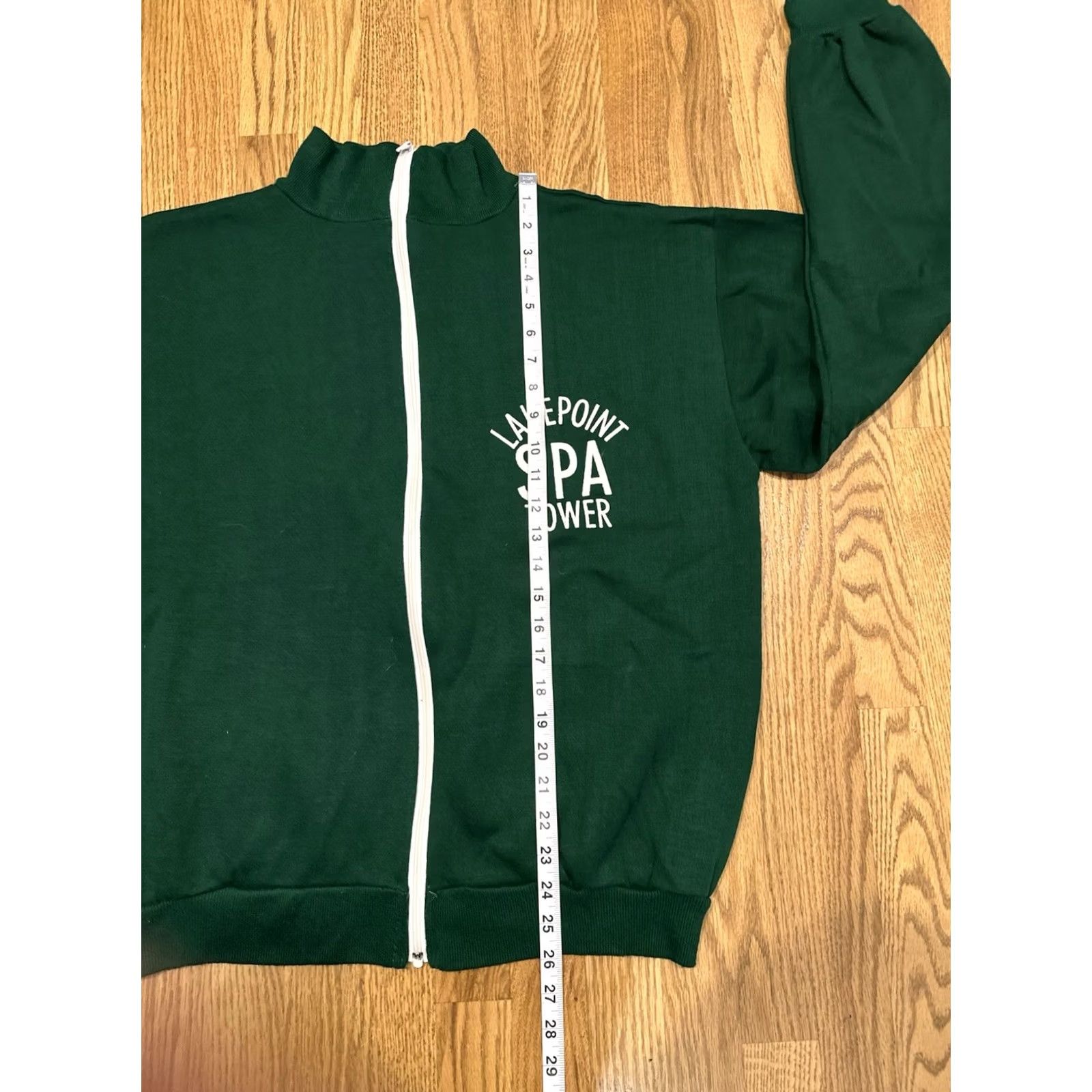 Champion VINTAGE Champion Track Jacket Mens XL 70s Blue Zip Up Bar Tag Green Vtg Size US XL / EU 56 / 4 - 7 Thumbnail