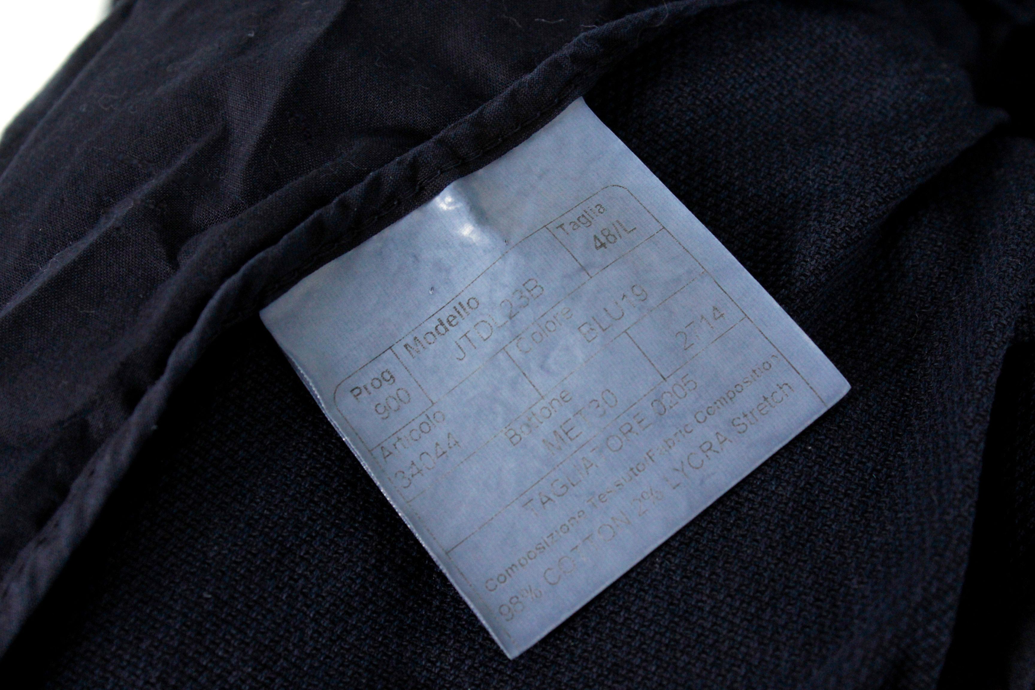 Tagliatore Womens Tagliatore Navy Blazer Jacket L 48 Size L / US 10 / IT 46 - 7 Thumbnail
