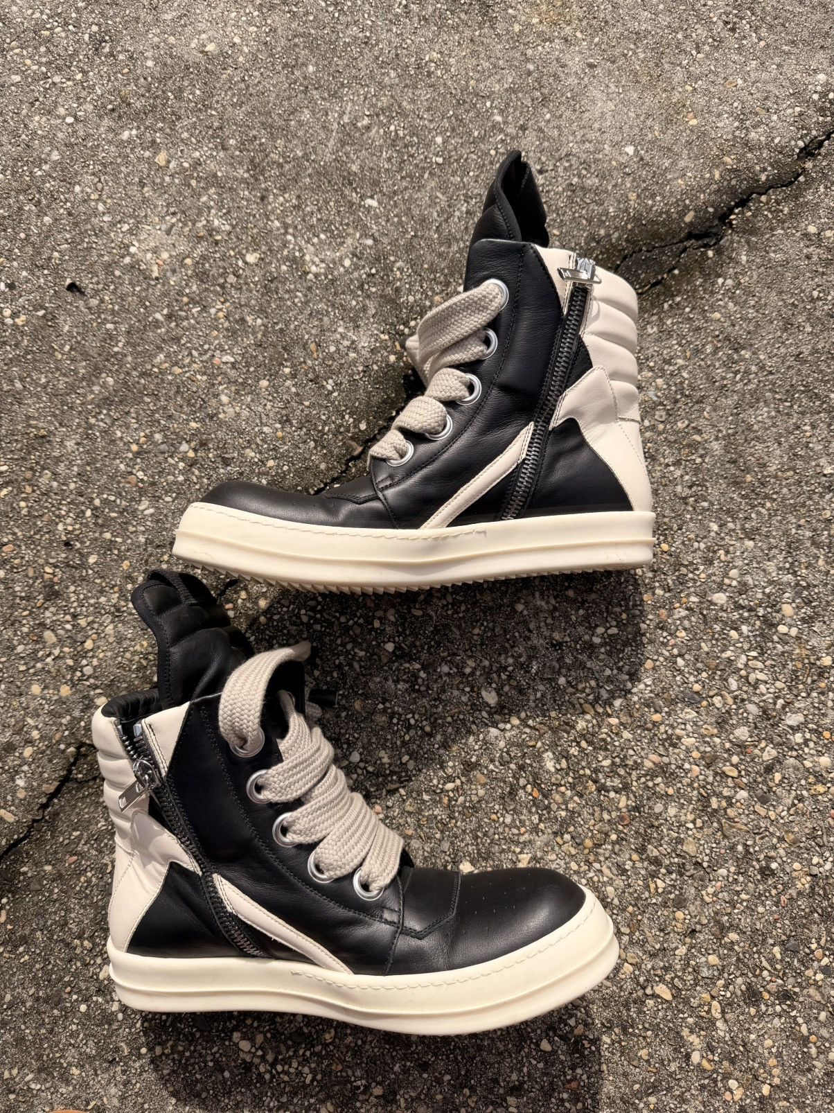 Rick Owens Rick Owens Geobasket Size US 10 / EU 43 - 2 Thumbnail