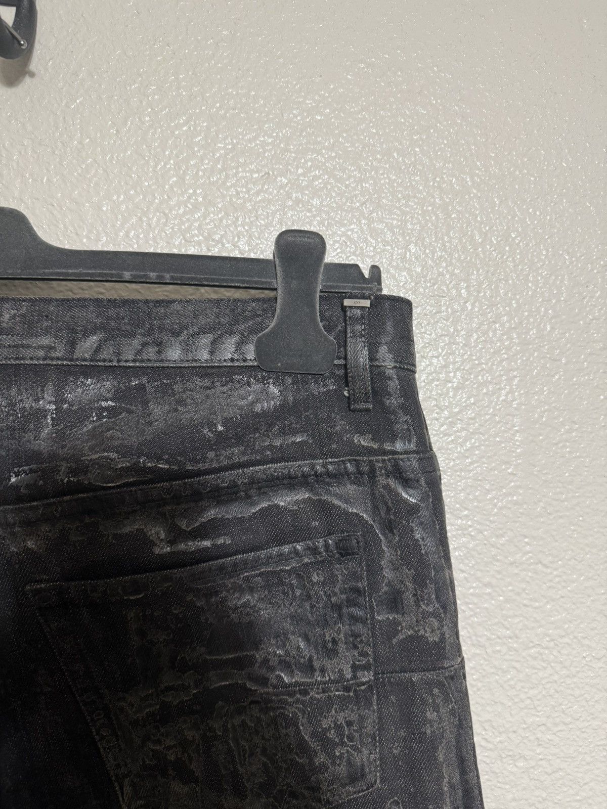 Dior × Hedi Slimane Dior AW08 Luster Clawmark Denim Size US 31 - 6 Thumbnail