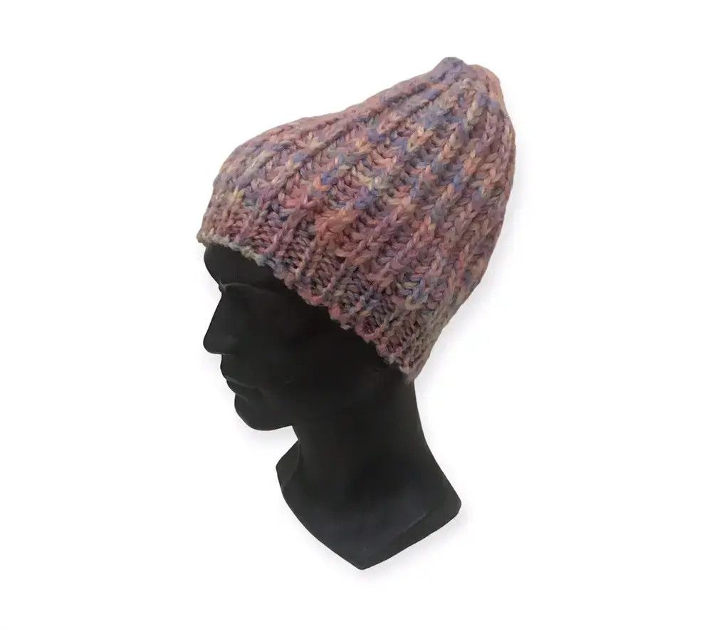 Vintage Japanese Brand Knit Beanie Hat Size ONE SIZE - 1 Thumbnail