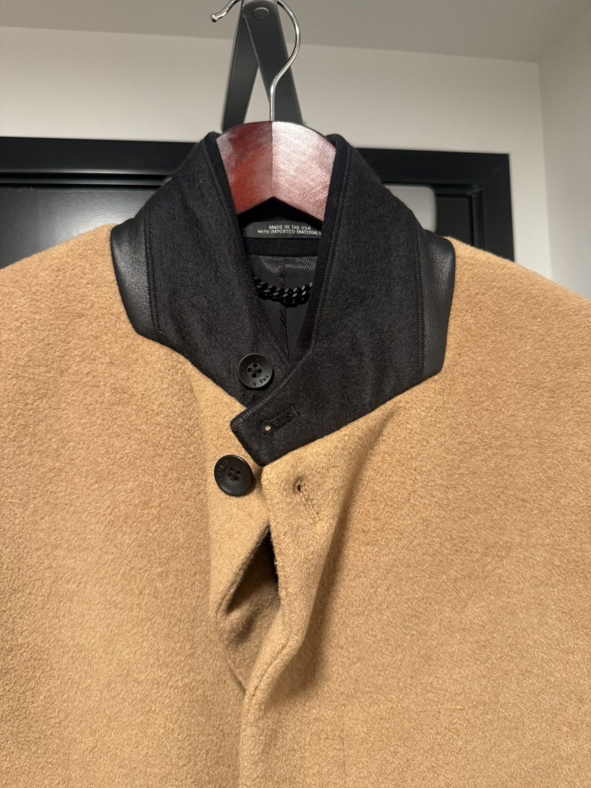 Rag & Bone Rag & Bone Italian Sheep Leather Camel Overcoat Size 42 Size US L / EU 52-54 / 3 - 2 Thumbnail