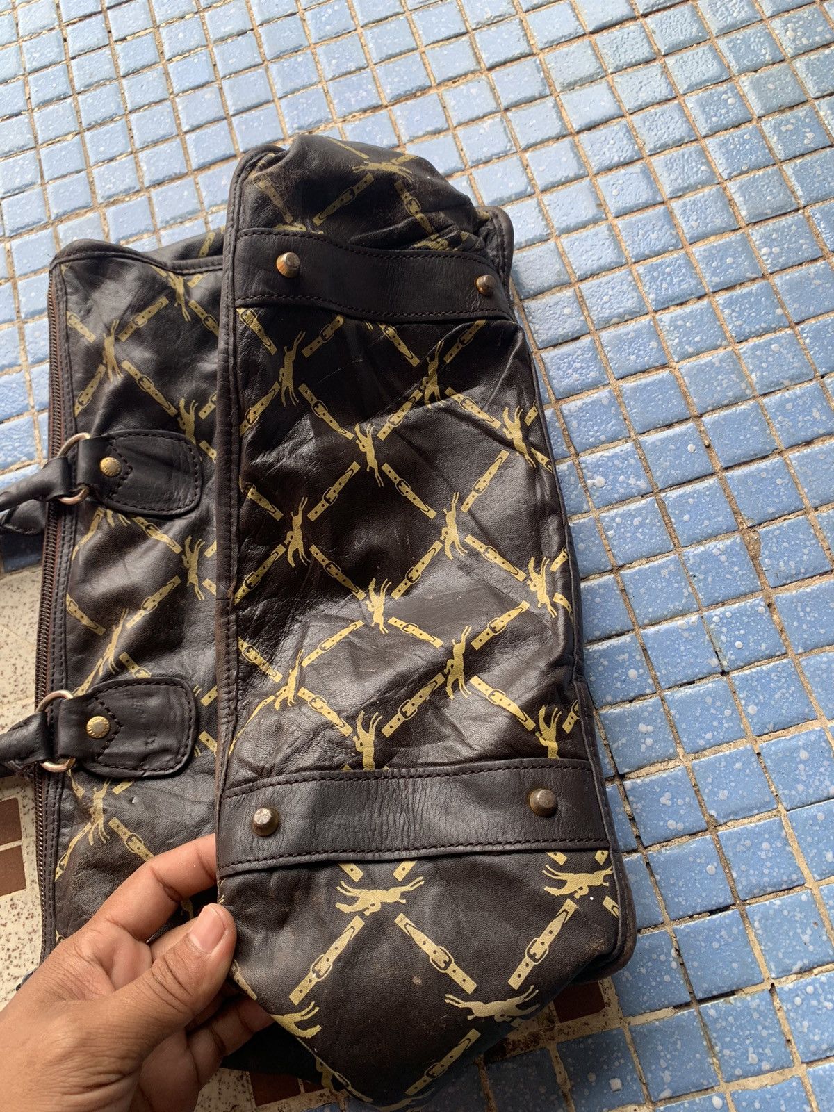 Longchamp × Vintage Vintage longchamp handle bag Size ONE SIZE - 4 Thumbnail