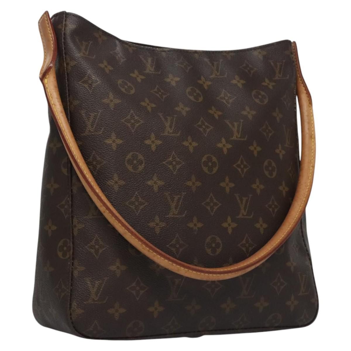 Louis Vuitton Looping Gm Brown Canvas Shoulder Bag (Pre-Owned) Size ONE SIZE - 1 Thumbnail