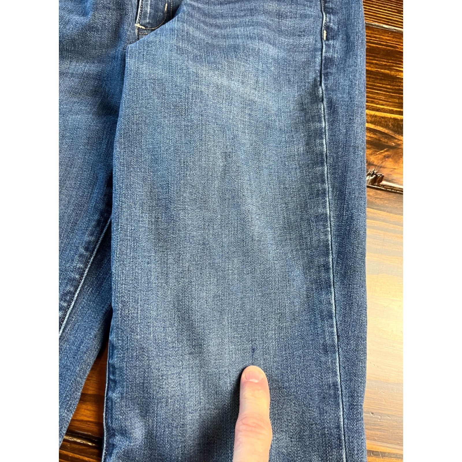 Lands' End Lands' End Jeans Women's Petite Size 4 Blue Denim Bootcut Mid Rise Jeans Size 28" / US 6 / IT 42 - 6 Thumbnail