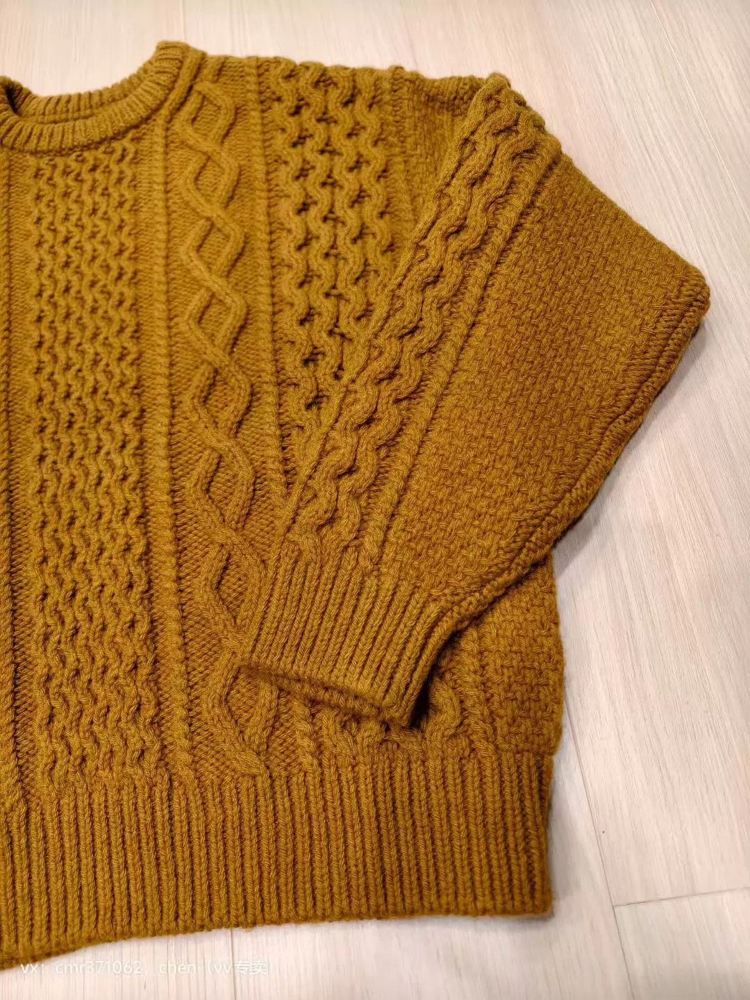Visvim VISVIM 21AW SPOT AMPLUS CREW NIT Mustard2 Kanazawa Ltd Size 2 Size US M / EU 48-50 / 2 - 3 Thumbnail