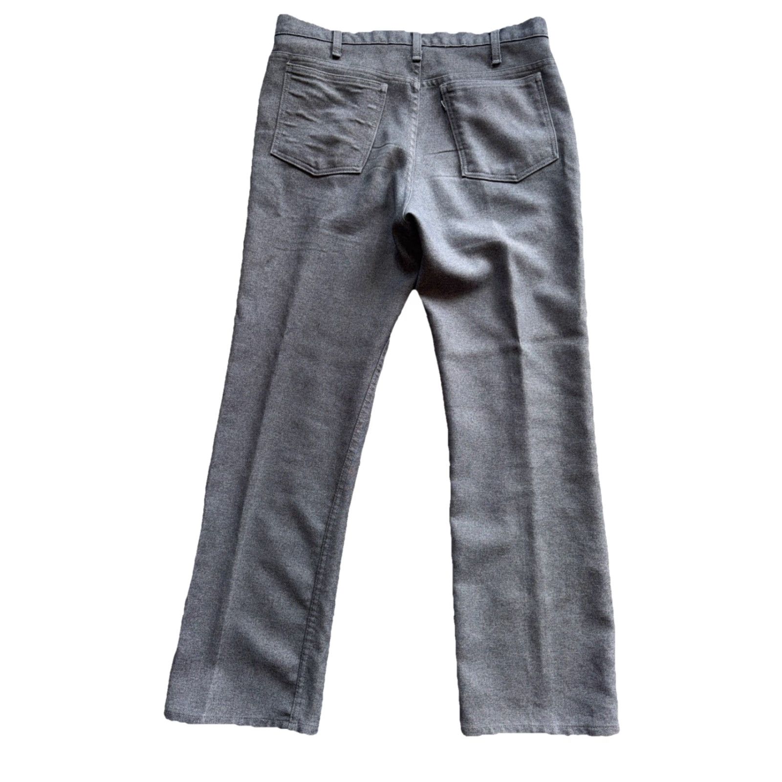 Levi's VINTAGE Levi's Levi Bootcut Pants 34x30 Gray USA Western Cowboy Mens Regular Bootscut Style Front Zipper Fly Vintage Shirt? Size US 36 / EU 52 - 2 Thumbnail