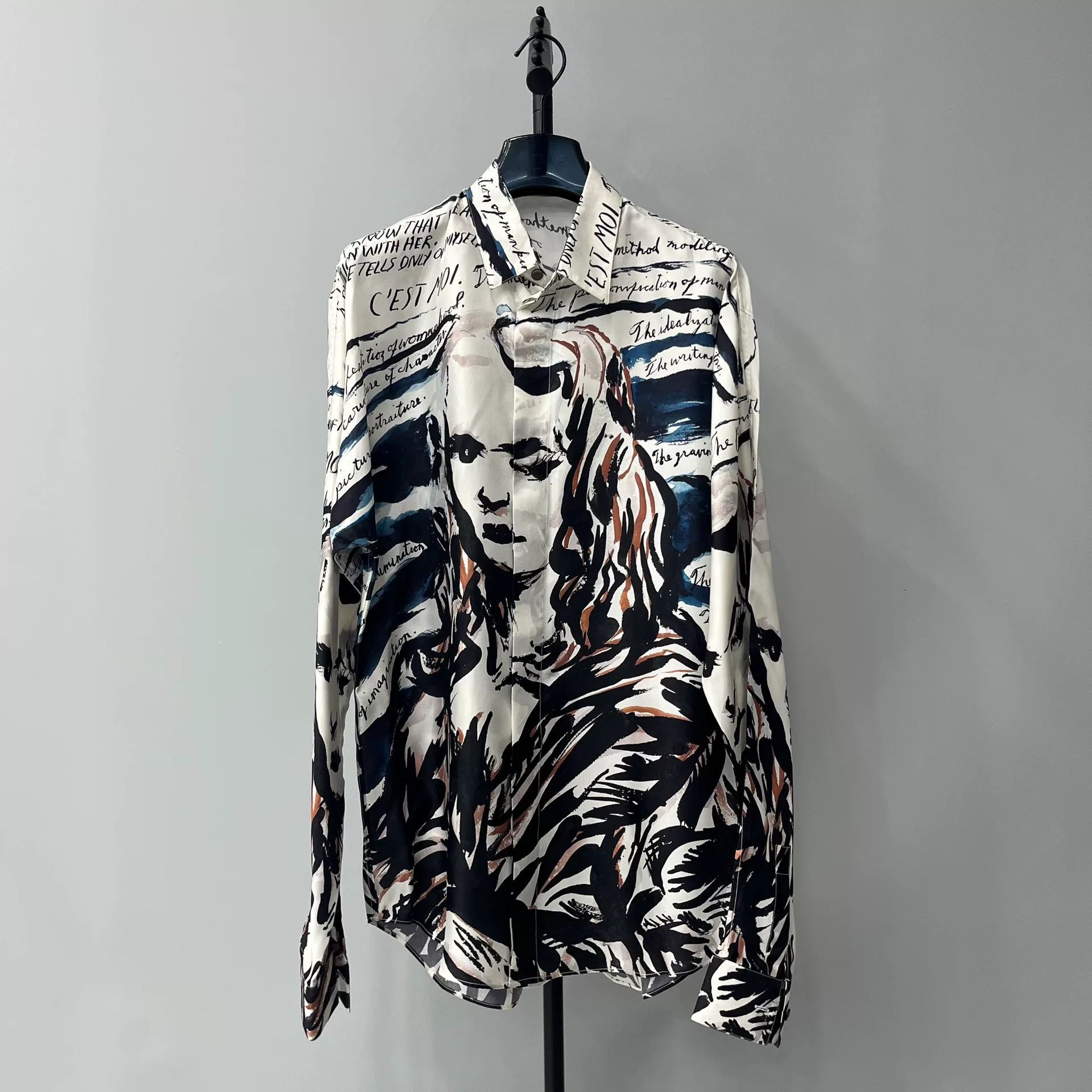 Dior Dior x Raymond Petibon Mona Lisa Shirt Size US XL / EU 56 / 4 - 1 Thumbnail