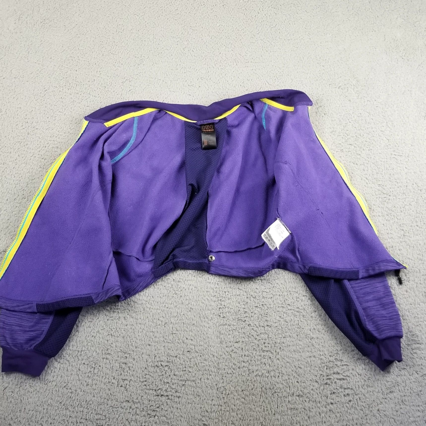 Helly Hansen Helly Hansen Training Jacket Womens Medium Purple Crop Long Sleeve Ski Coat Size M / US 6-8 / IT 42-44 - 6 Thumbnail