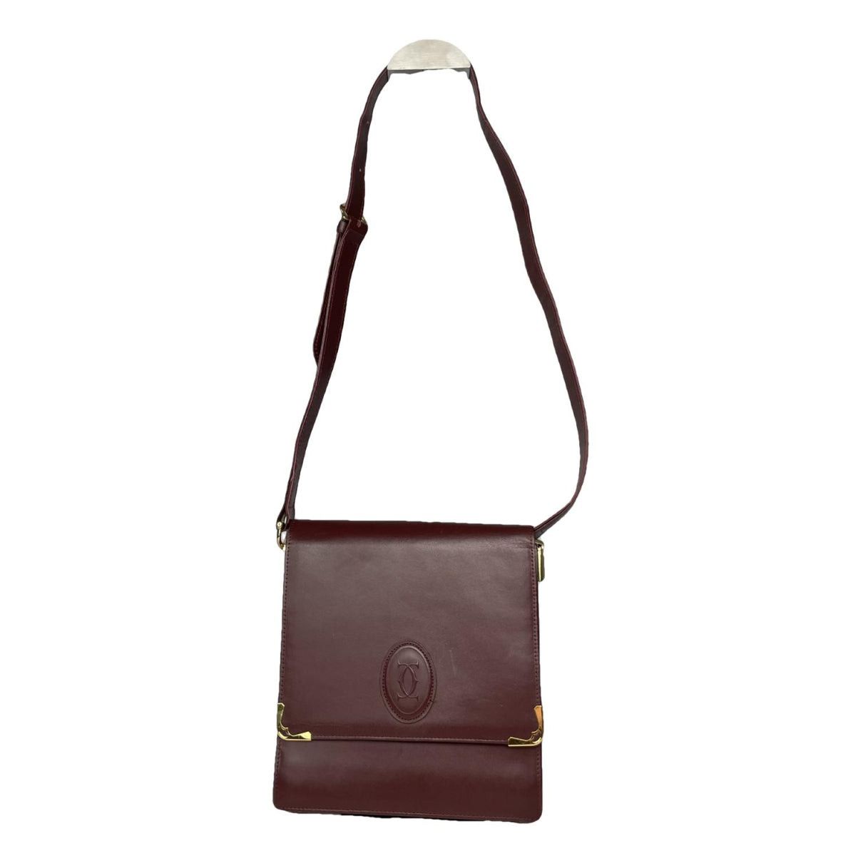 Cartier Trinity Burgundy Leather Handbag Size ONE SIZE - 1 Thumbnail