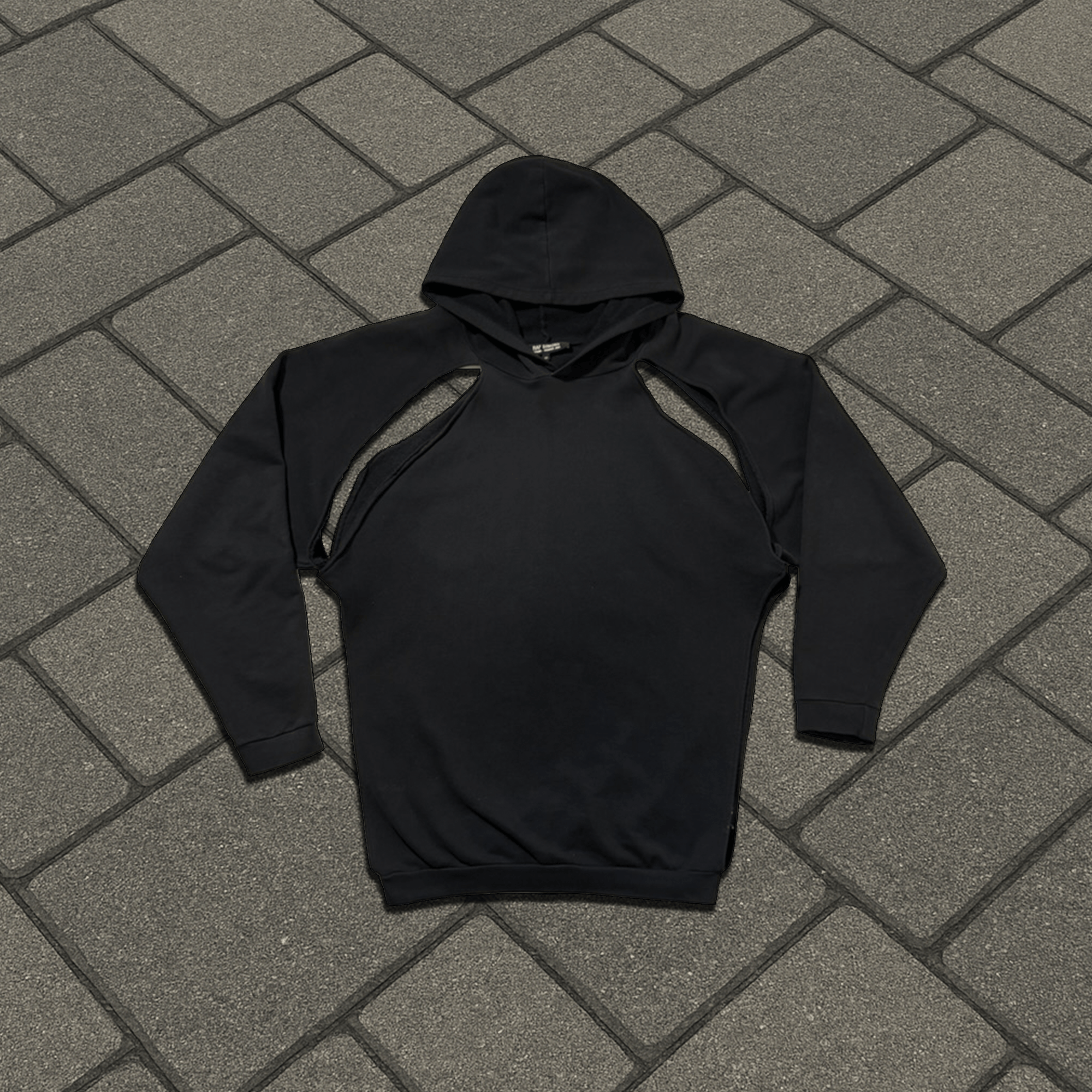 Raf Simons SS03 Raf Simons ‘Consumed’ Runway Cut Out Hoodie Size US L / EU 52-54 / 3 - 1 Thumbnail