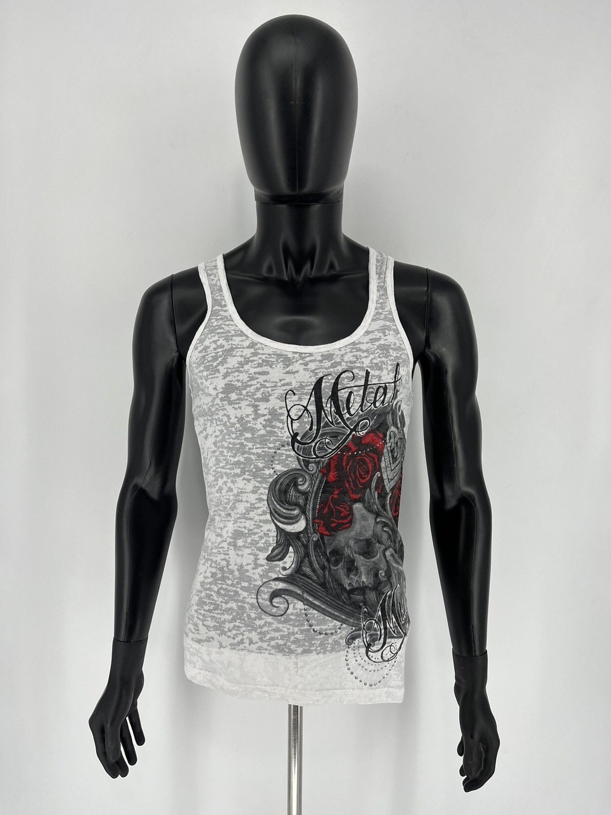 Band Tees × Metal Mulisha Crazy Vintage Y2K Metal Mulisha Graphic Tee Faded Skater Size US S / EU 44-46 / 1 - 2 Thumbnail