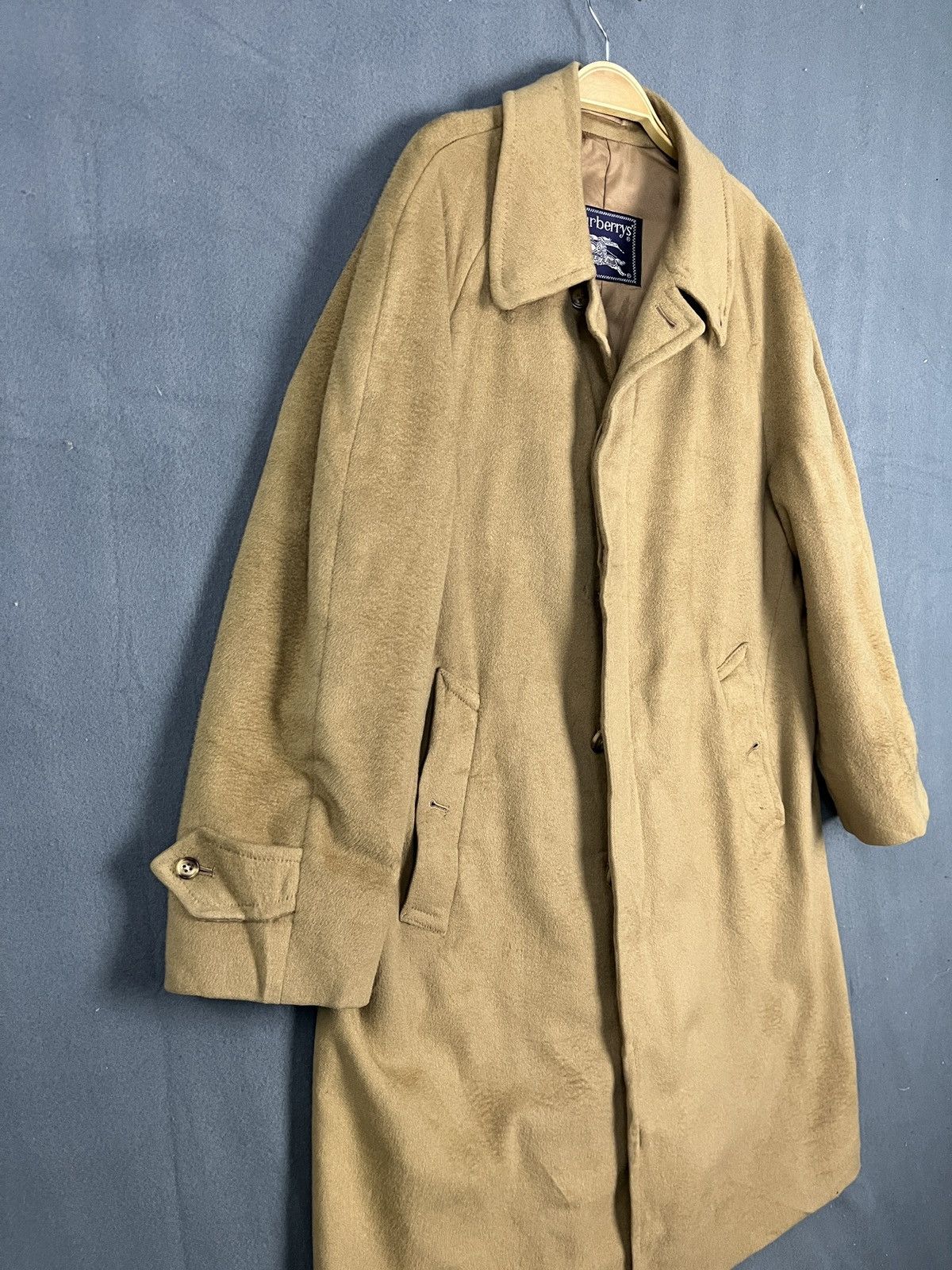 Burberry × Burberry Prorsum VINTAGE BURBERRY NEW WOOL 100% LONG COAT Size US M / EU 48-50 / 2 - 3 Thumbnail