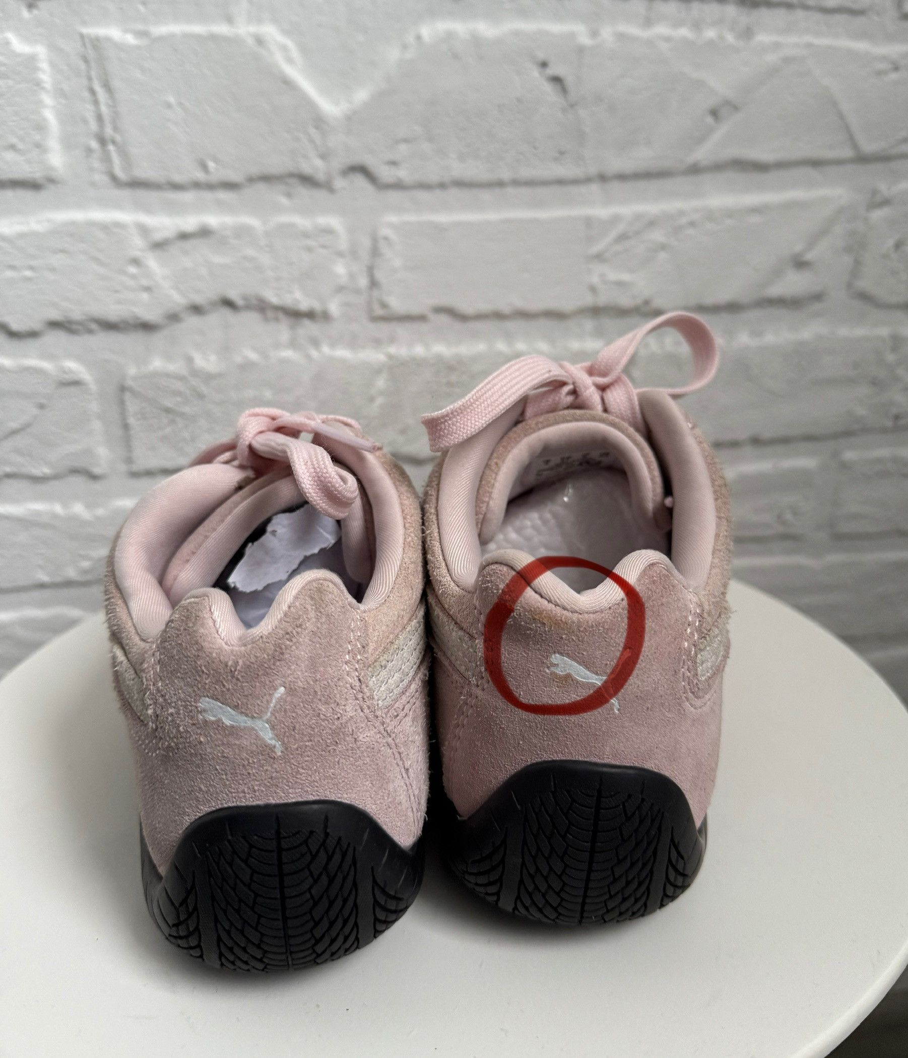 Puma Puma speedcat OG pink suede leather low sneakers Size US 5 / IT 35 - 4 Thumbnail
