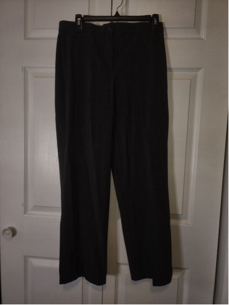 Other Counterparts Dark Gray Pinstripe Pants Size 32" / US 10 / IT 46 - 1 Thumbnail