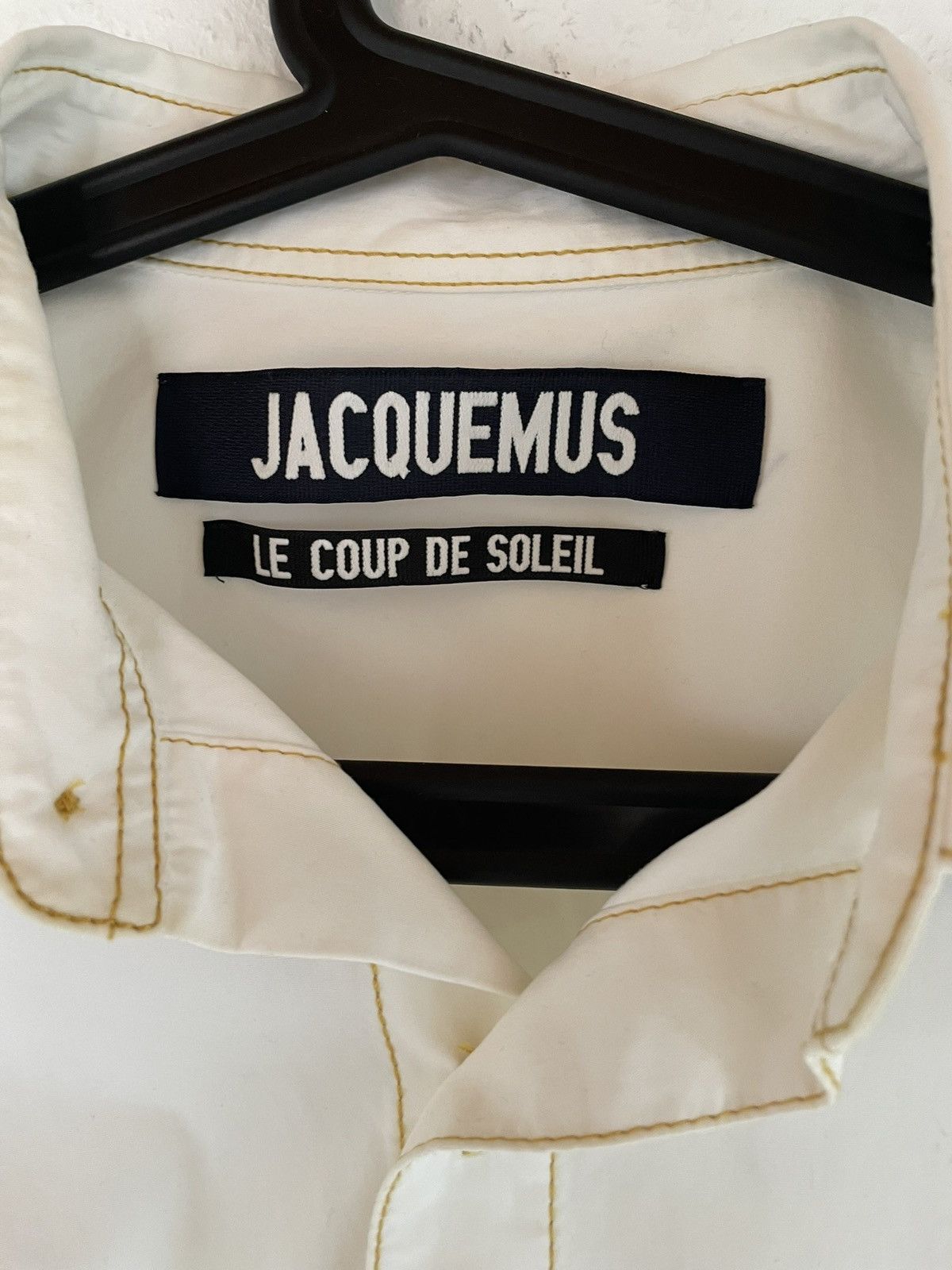 Jacquemus Jacquemus White button up shirt Size US L / EU 52-54 / 3 - 2 Thumbnail