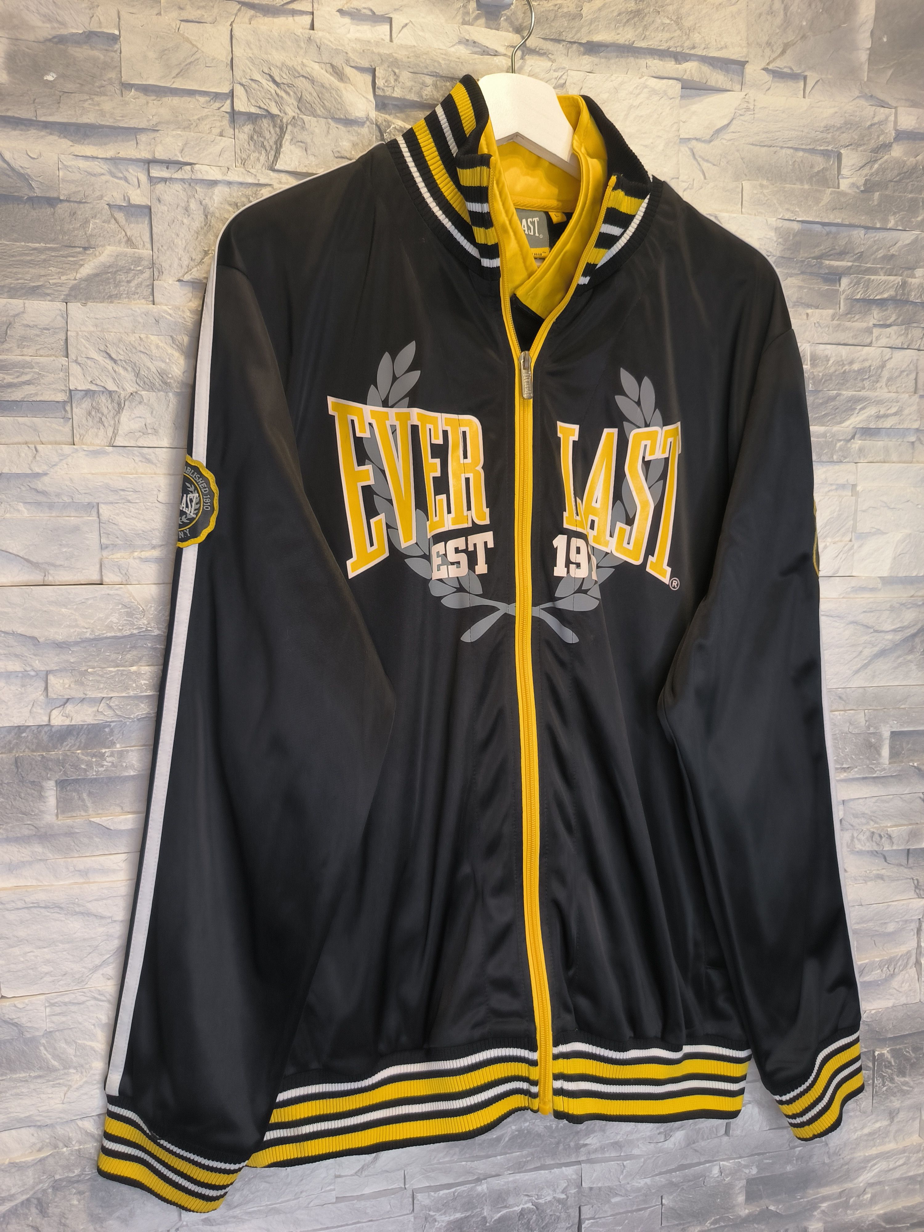 Everlast Vintage Everlast Zip Track Jacket Logo Size US L / EU 52-54 / 3 - 3 Thumbnail