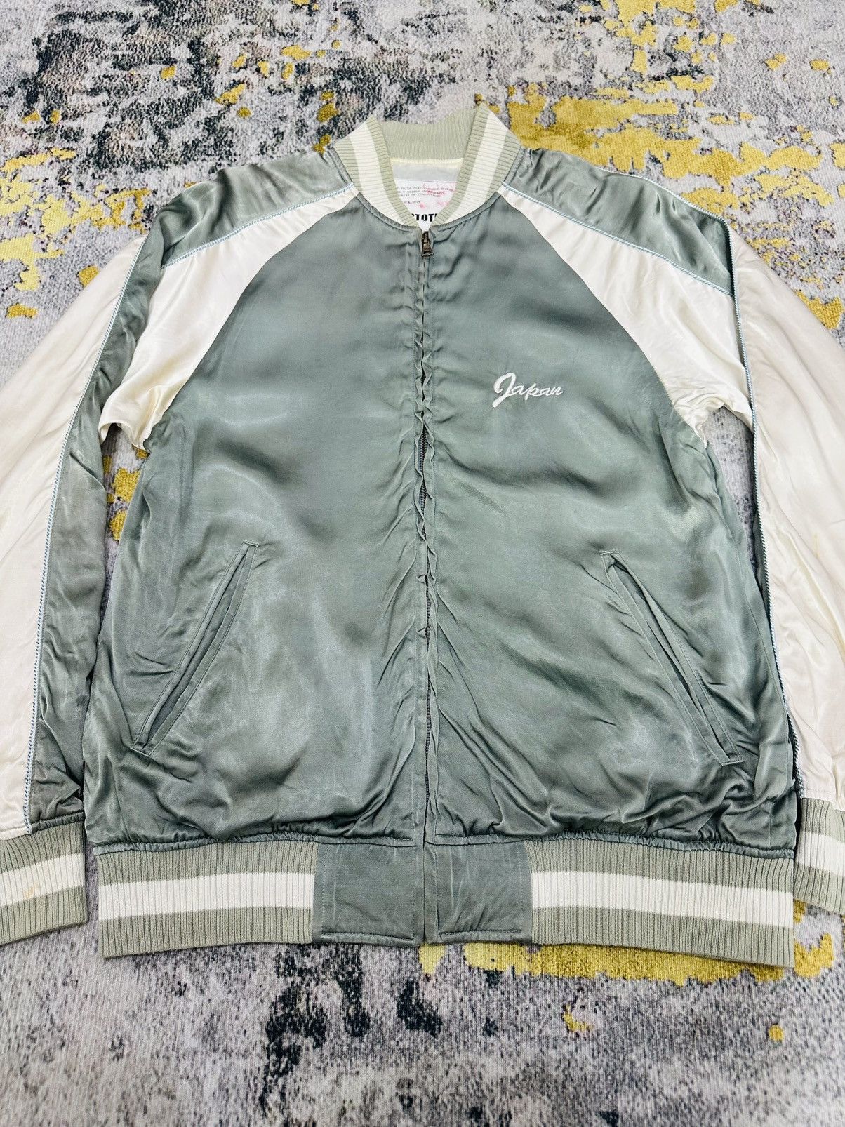 FACTOTUM Factotum Sukajan Japan Embroidery Logo Riri Zipper Size US S / EU 44-46 / 1 - 4 Thumbnail