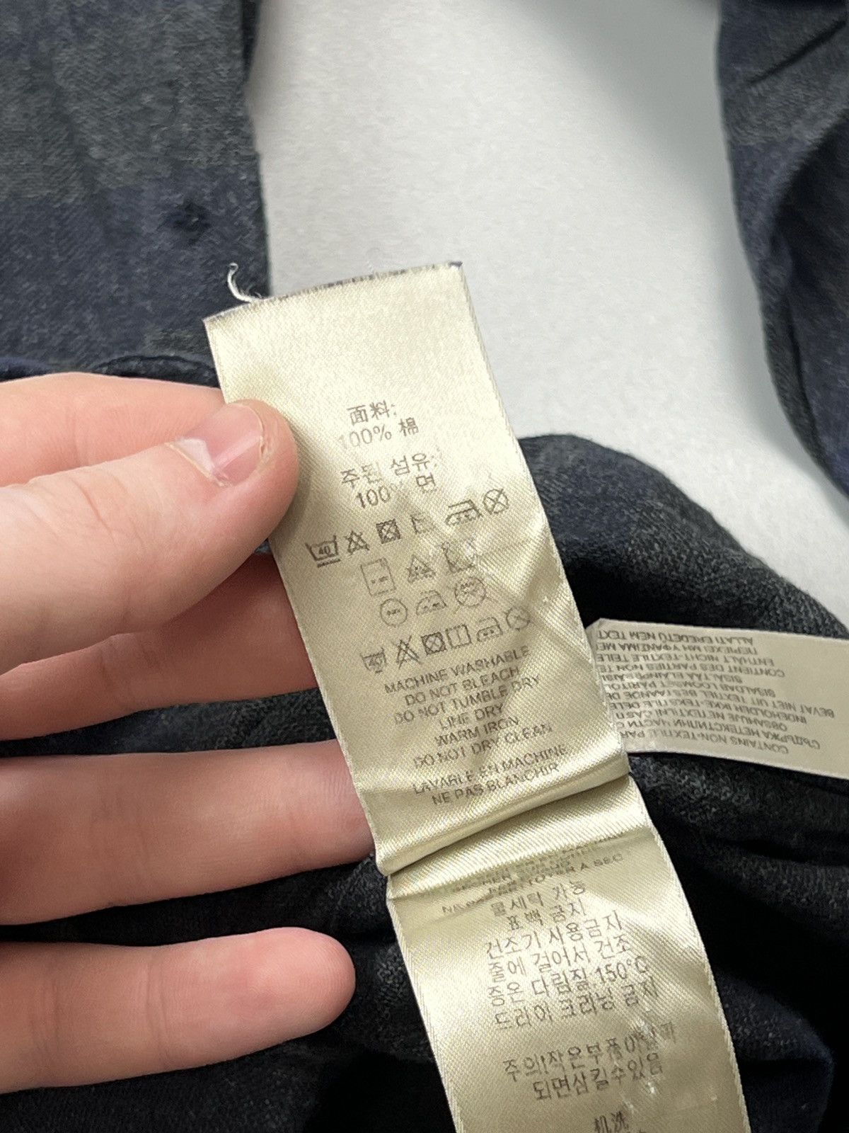 Burberry Burberry London Nova Check Flannel Shirt (Y0479) Size US XS / EU 42 / 0 - 9 Thumbnail