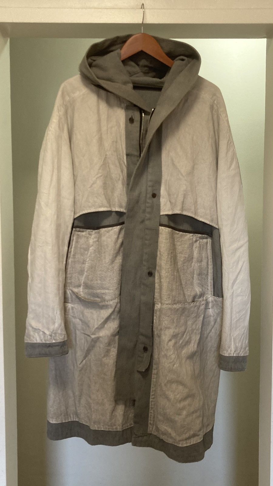 Boris Bidjan Saberi Parka1 Light Grey Size US M / EU 48-50 / 2 - 4 Thumbnail