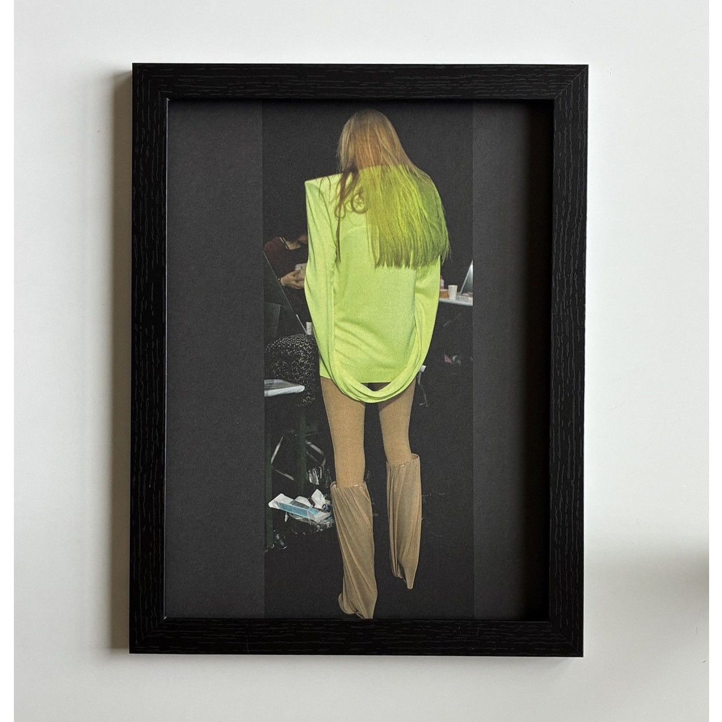 Maison Margiela × Vintage Maison Margiela Archive Fashion photo framed 9x12 Size ONE SIZE - 1 Thumbnail
