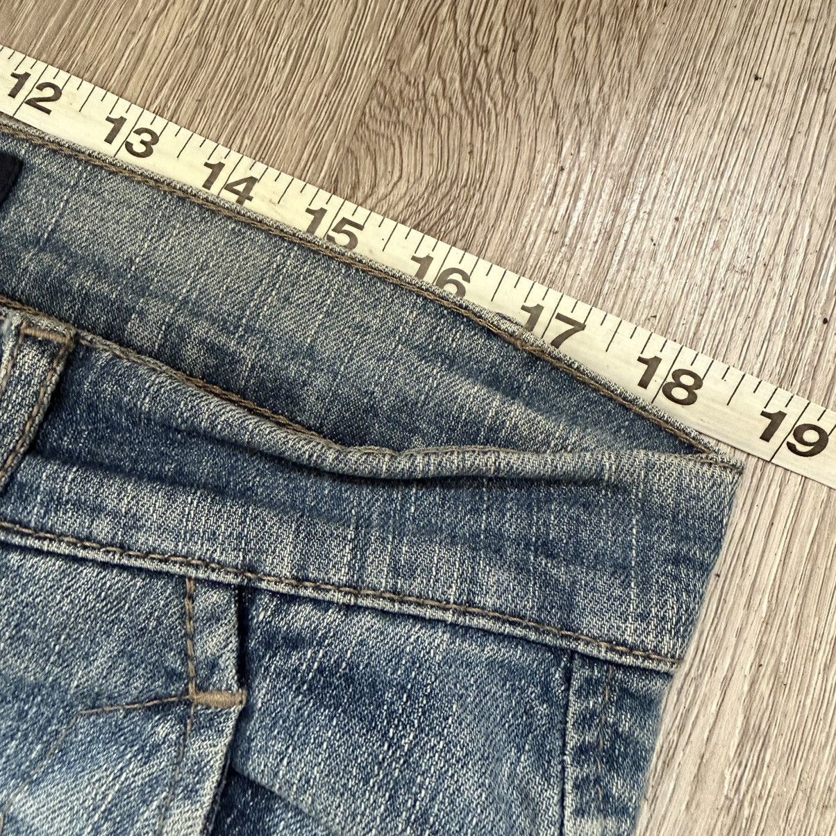Marithe + Francois Girbaud 2000’s Girbaud Strapless Denim Shuttle Jeans sz 38 Size US 38 / EU 54 - 4 Thumbnail