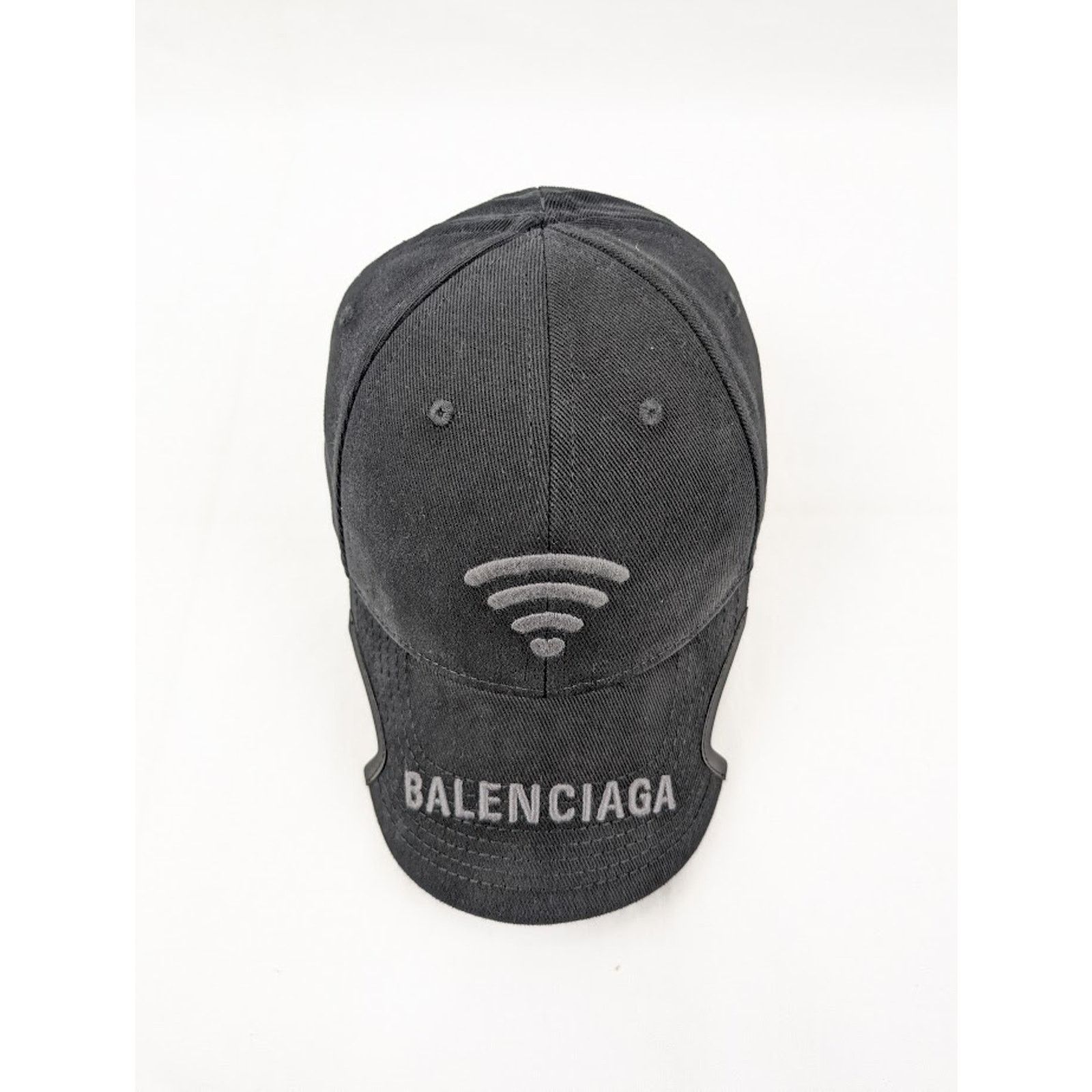Balenciaga o1rshd1 Size:S / Cap / Hat in Black/Grey Size ONE SIZE - 2 Thumbnail
