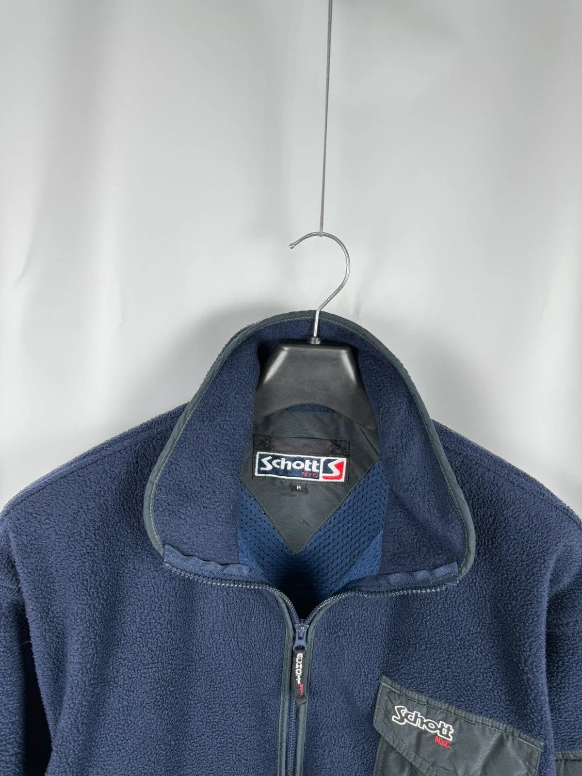 Schott Schott Nyc Vintage Fleece Jacket Men size M Size US M / EU 48-50 / 2 - 5 Thumbnail