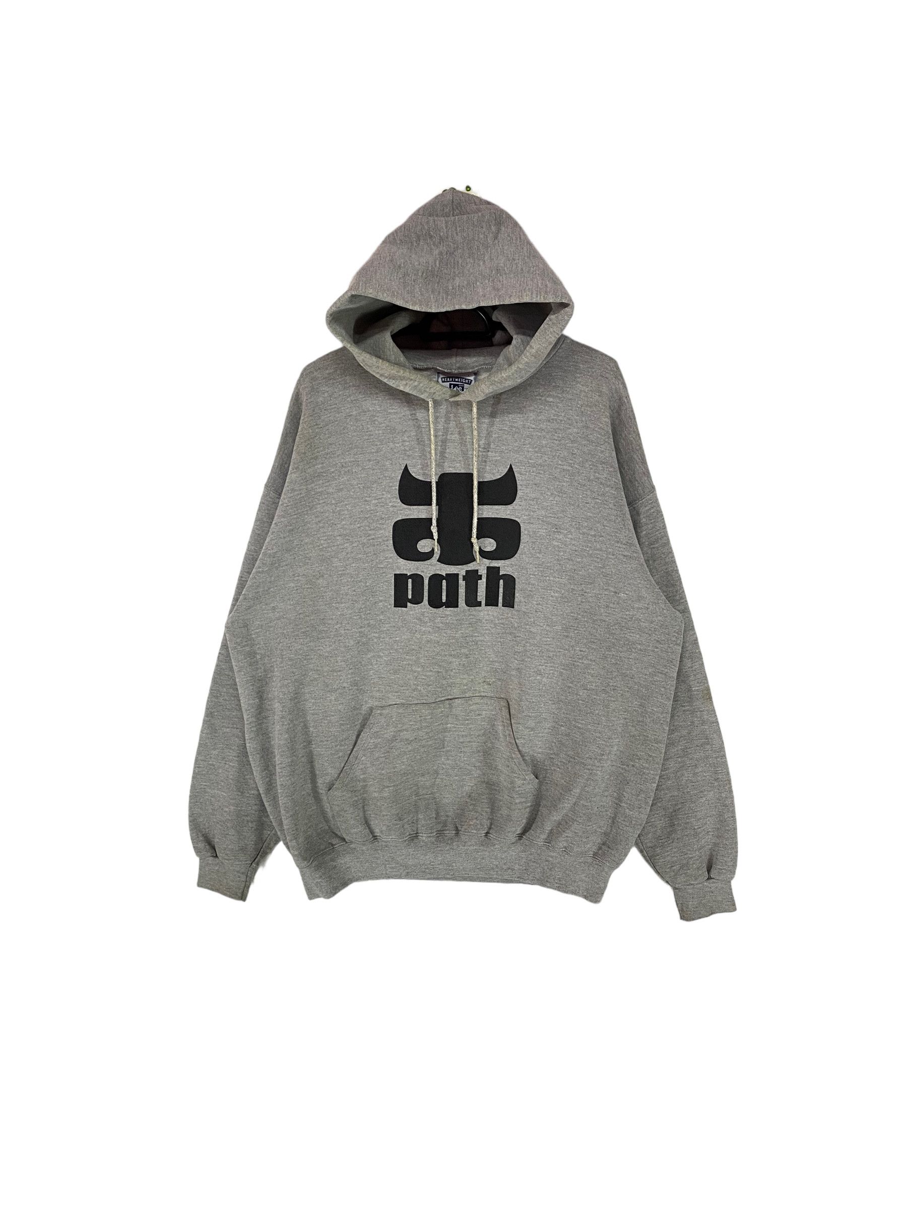 Hook-Ups × Vintage 90s Path skateboard logo hoodie sweatshirt pullover Size US XL / EU 56 / 4 - 1 Thumbnail