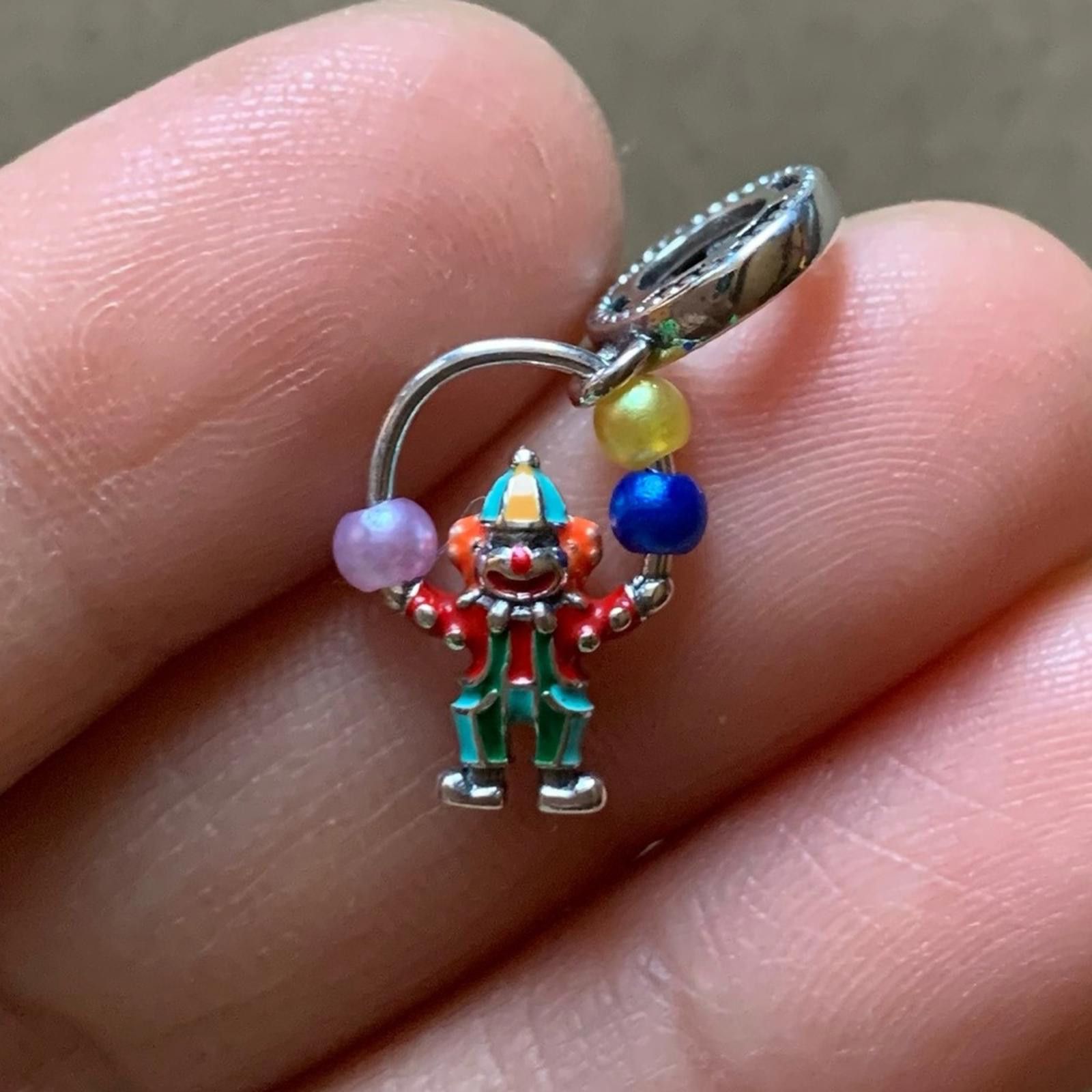 Other NWOT Circus Clown Dangle Charm Sterling Silver 925 Size ONE SIZE - 3 Thumbnail