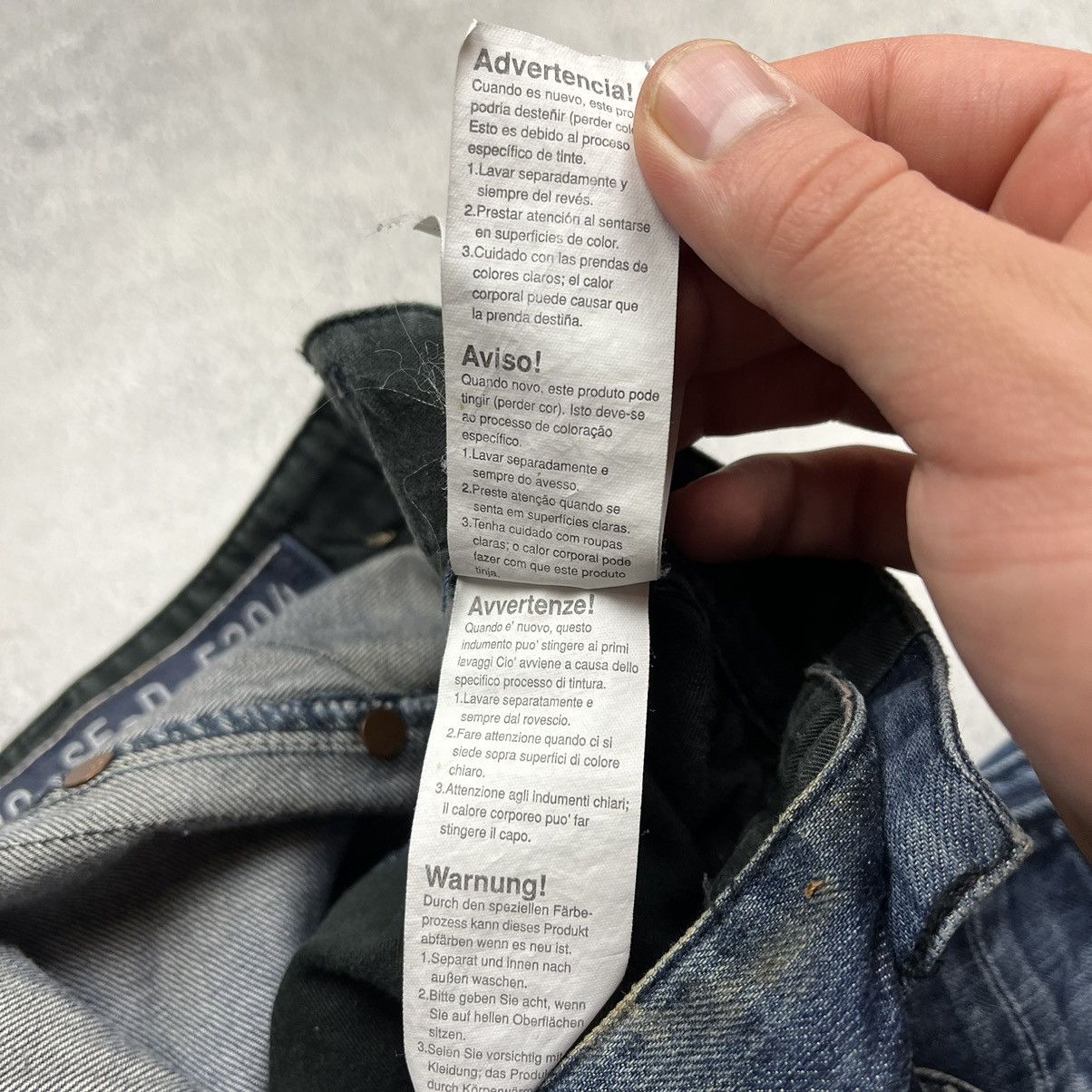 G-Star Dirty G Star Raw Distressed faded MULTI POCKET BAGGY PANTS Size US 33 - 18 Thumbnail