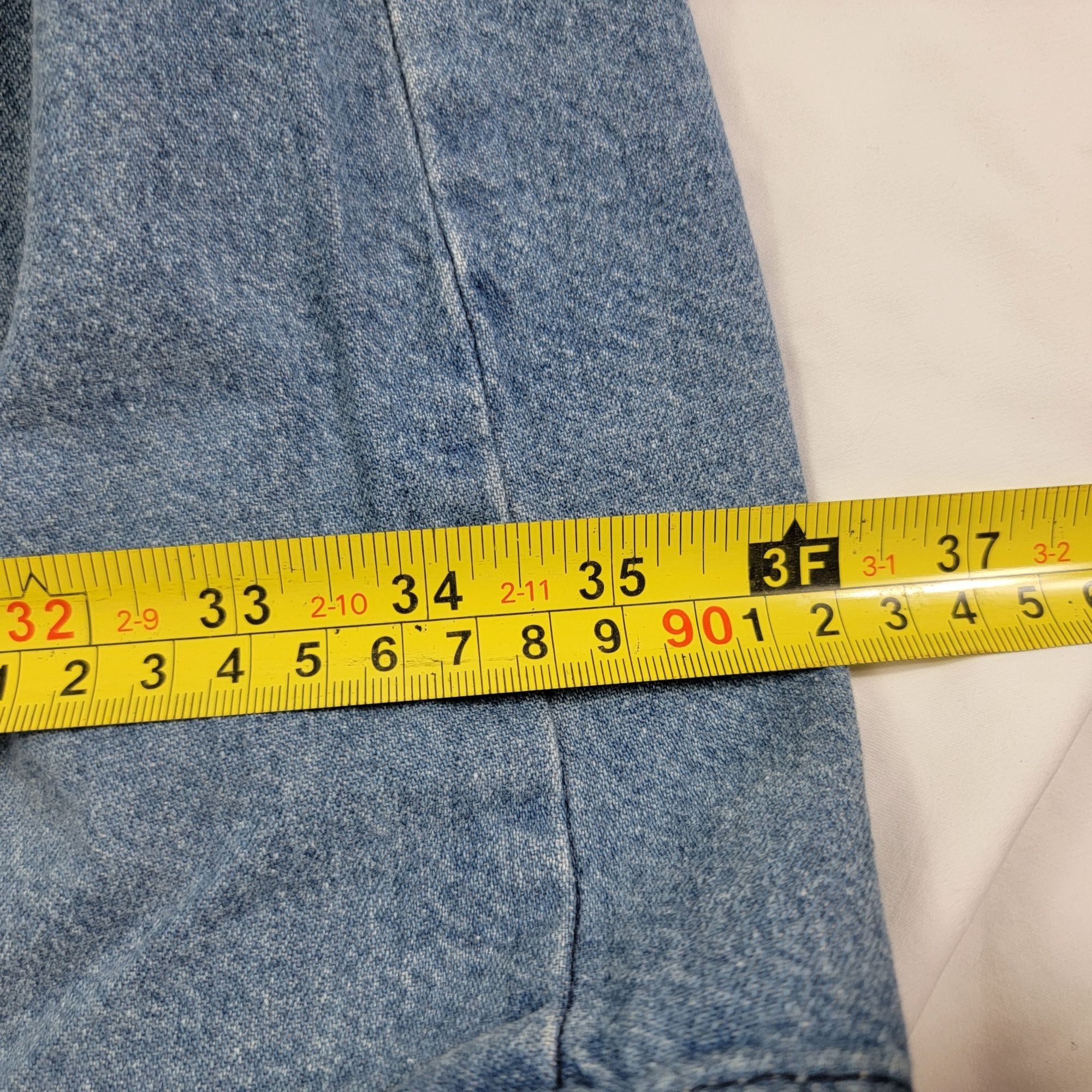 Other × Vintage Vintage Avon Fashions Womens 13/14 Denim Skirt Made In USA R Size 36" / US 14 / IT 50 - 11 Thumbnail