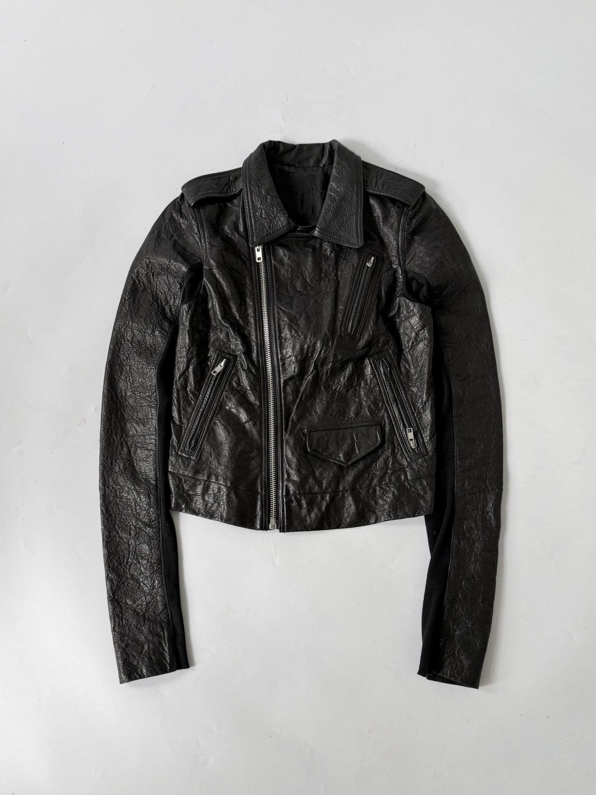 Rick Owens Rick Owens Cyclops Leather Jacket - Black (S/S 16