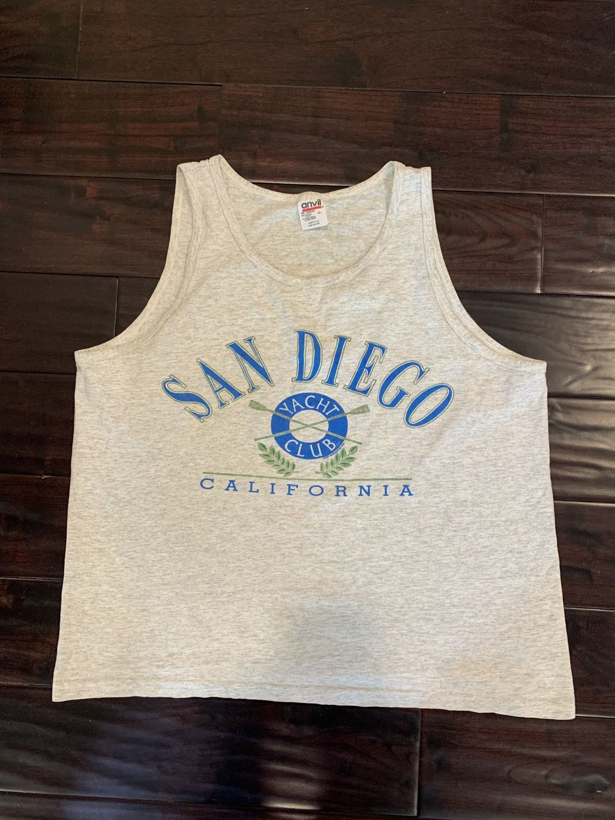 Anvil 1993 San Diego Yacht Club California tank top Size US L / EU 52-54 / 3 - 1 Thumbnail