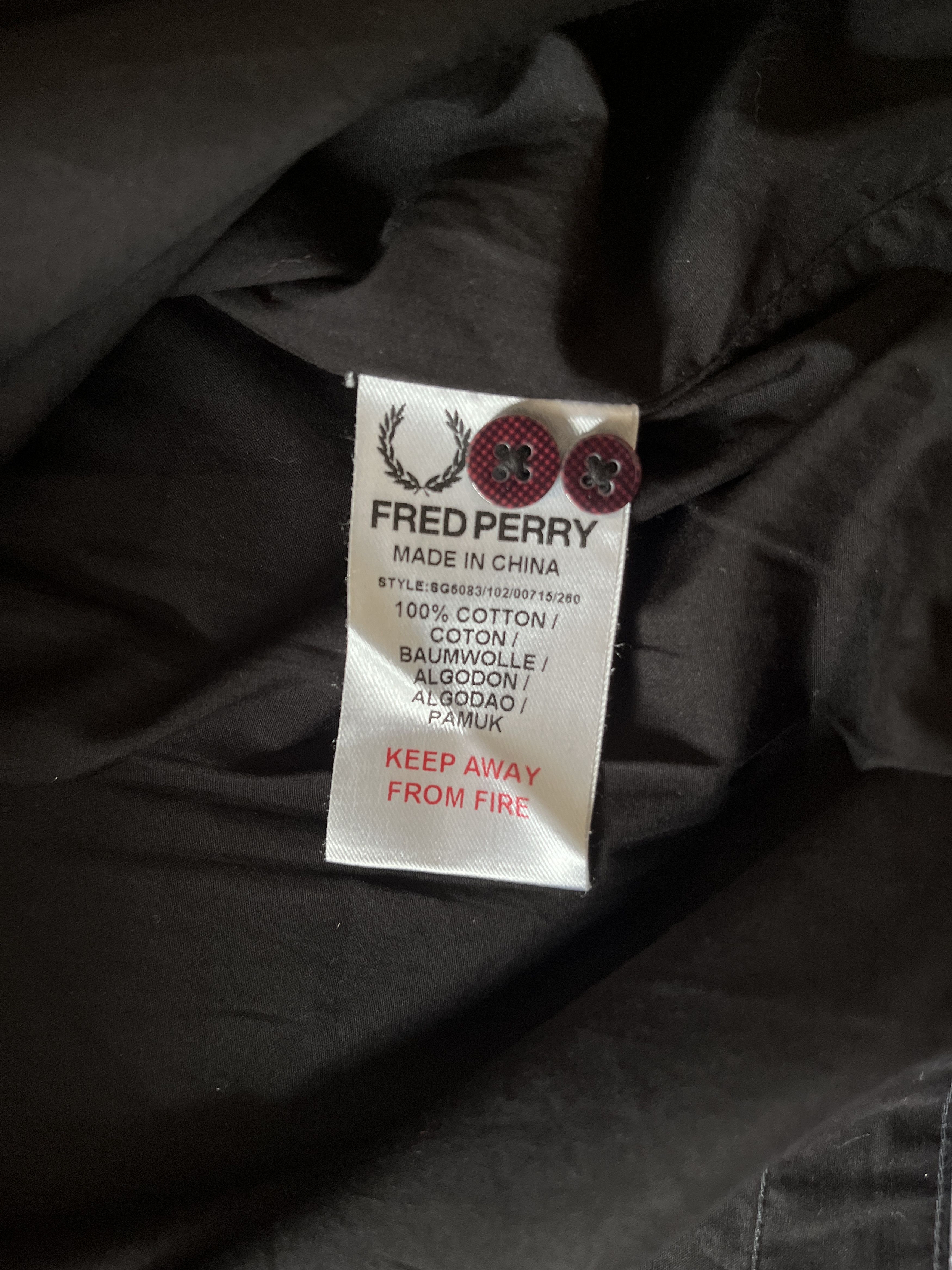 Fred Perry Fred Perry x Amy Winehouse Bowling Shirt – Limited Edition Size L / US 10 / IT 46 - 9 Thumbnail