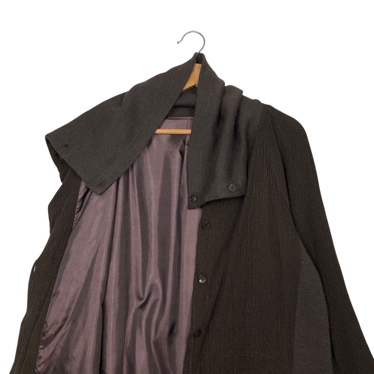 Japanese Brand 📌Oversize Long Jacket Pleated Design Unbranded Issey Miyake Size M / US 6-8 / IT 42-44 - 12 Thumbnail