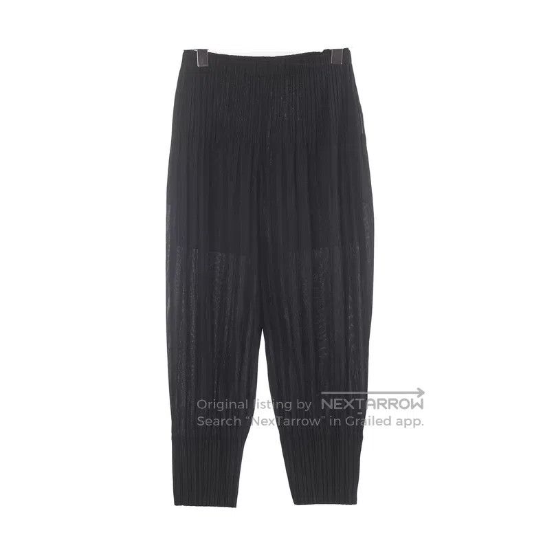 Issey Miyake Issey Miyake size:3 Black Pants Size 22" - 1 Thumbnail