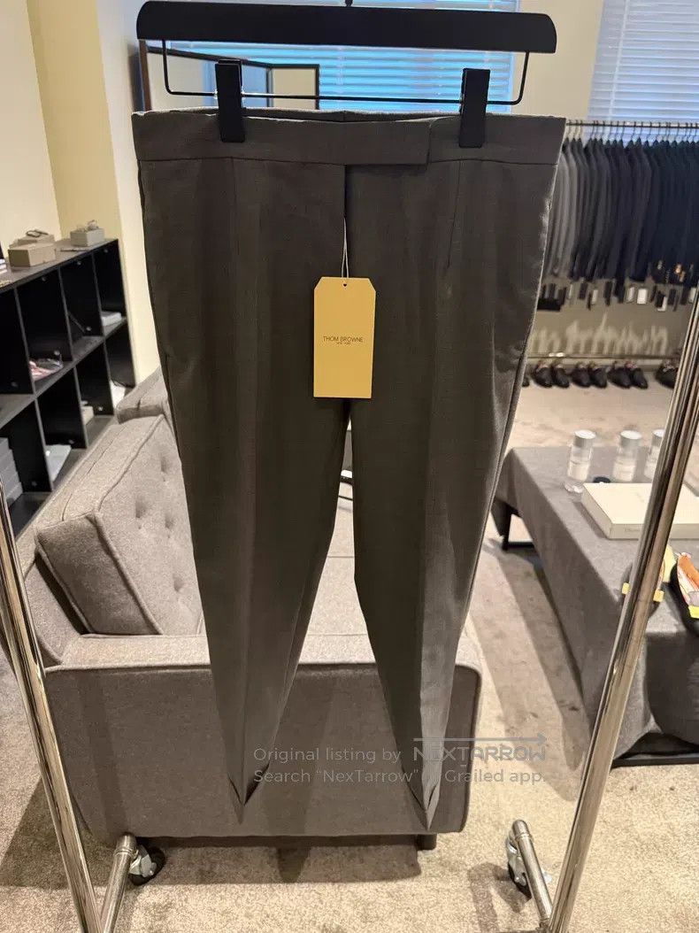 Thom Browne Thom Browne Classic Trousers in Medium Grey Size 26" / US 2 / IT 38 - 5 Thumbnail