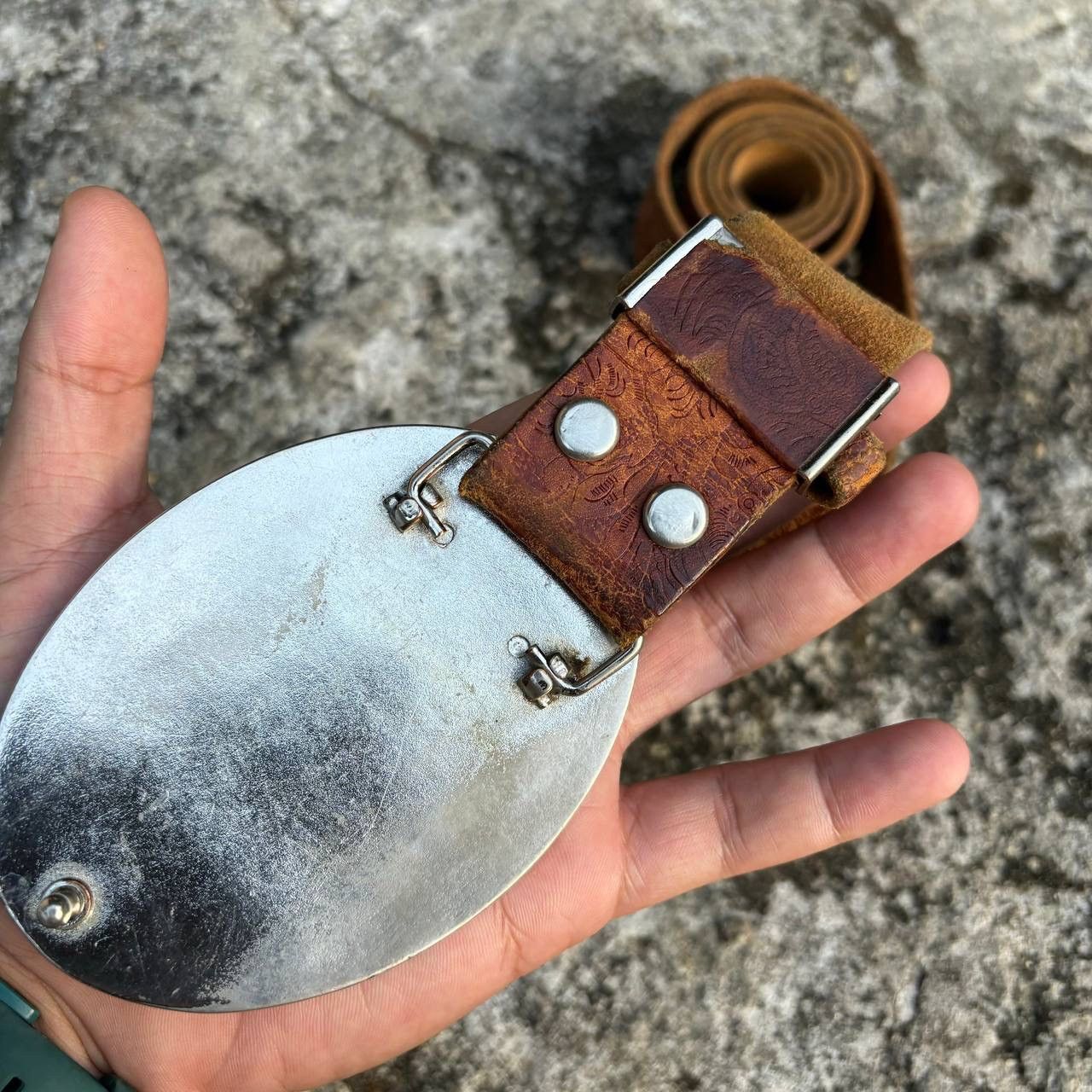 Quicksilver Vintage 90s Quiksilver Belt Leather Size ONE SIZE - 4 Thumbnail