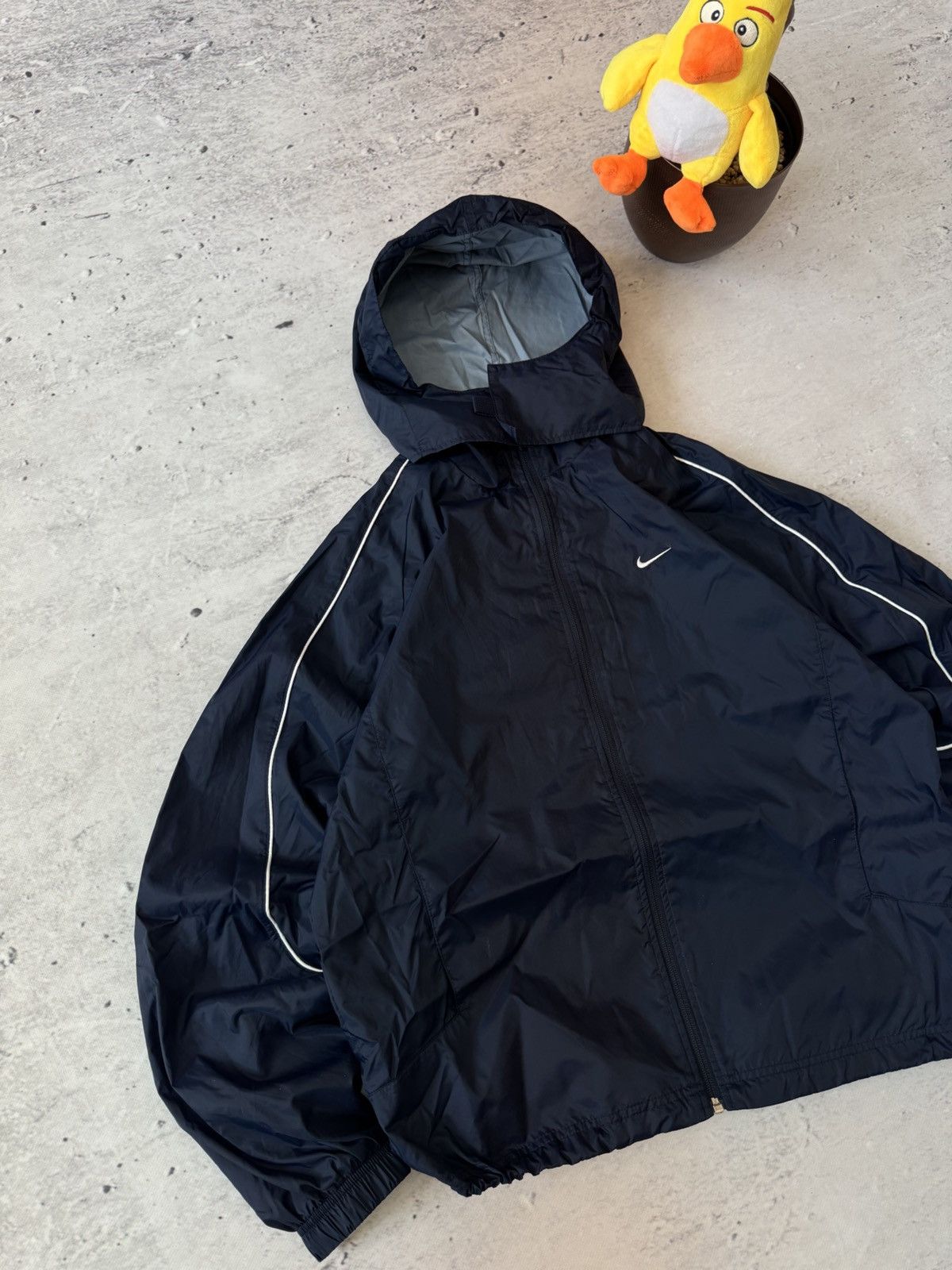 Nike × Vintage NIKE VINTAGE BASIC LOGO OVERSIZE BAGGY LIGHT JACKET Size US M / EU 48-50 / 2 - 2 Thumbnail