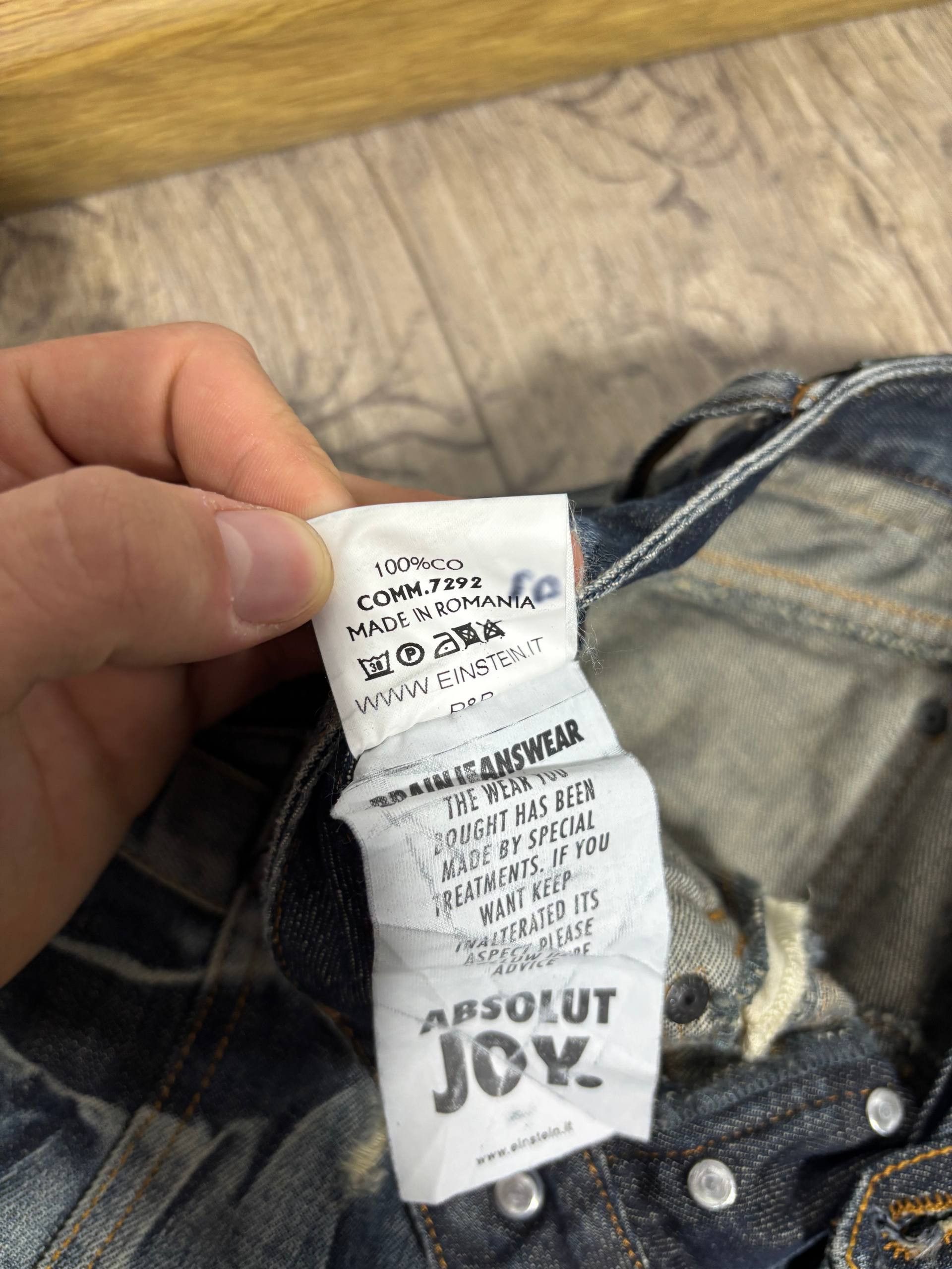 Absolut Joy Absolut Joy Fade Distressed Damage Jeans Sz 28 Size US 28 / EU 44 - 12 Thumbnail
