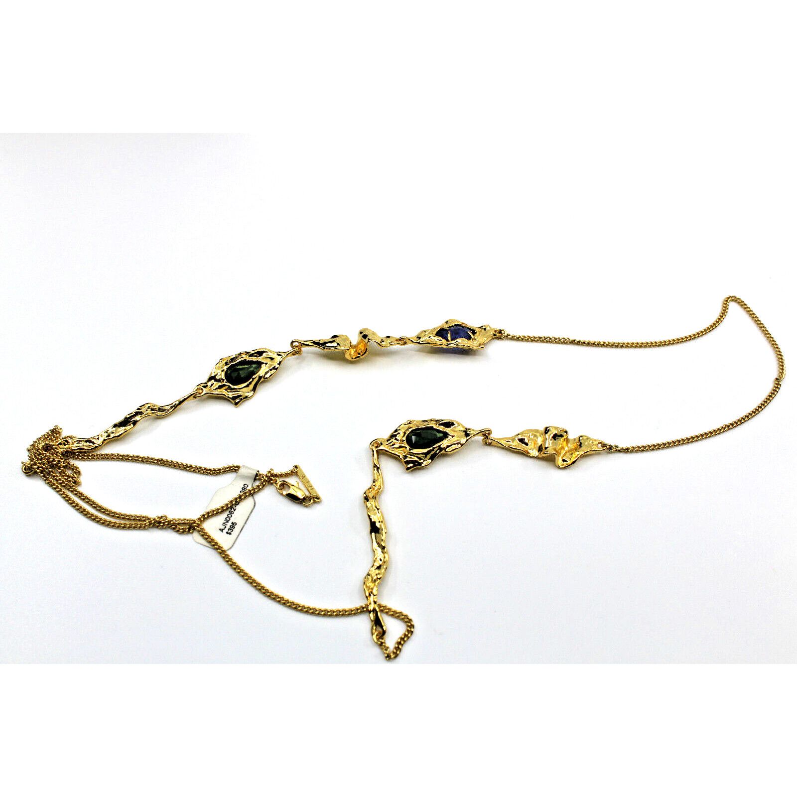 Alexis Bittar NEW ALEXIS BITTAR Brut Gold Long Station 14kp Necklace $395 Size ONE SIZE - 3 Thumbnail