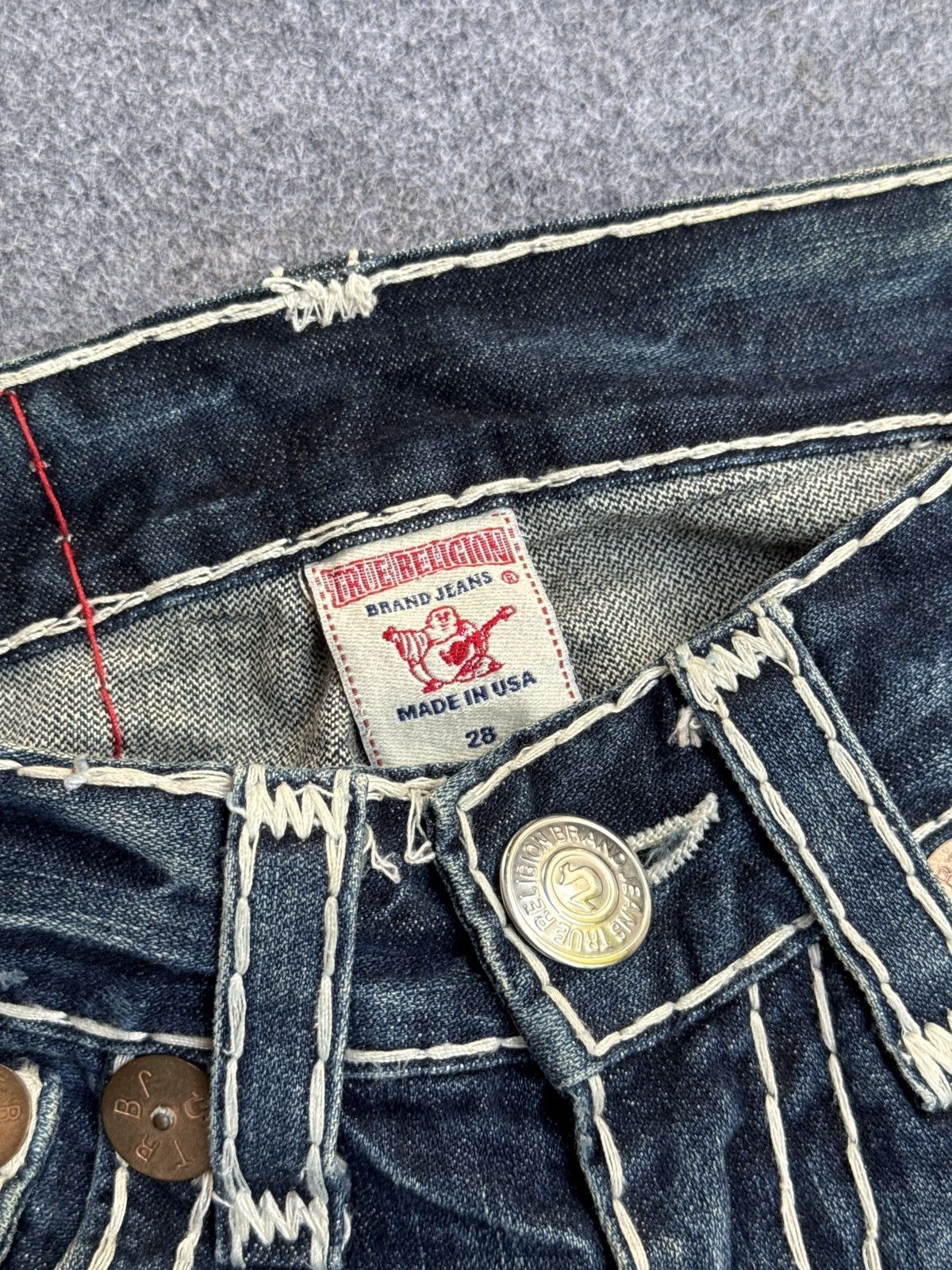 True Religion Vintage Y2k True Religion Jeans Size US 32 / EU 48 - 4 Thumbnail