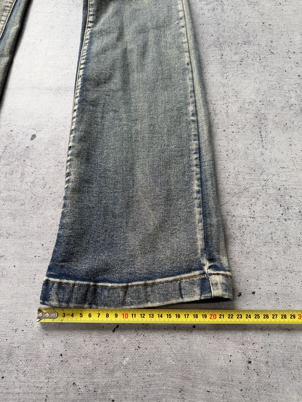 If Six Was Nine Crazy Sexy Flared Bootcut 2000s Y2K Jeans Size 28 Size US 28 / EU 44 - 10 Thumbnail
